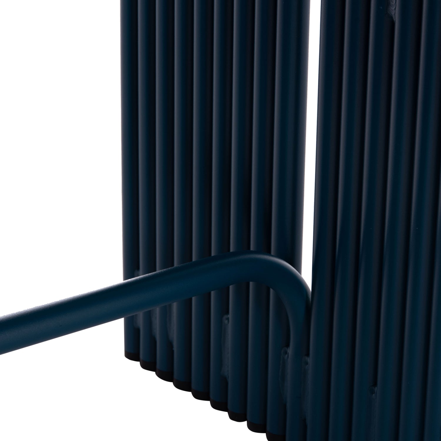 Табуретка  INTREPID алуминий син цвят  40x38x55см