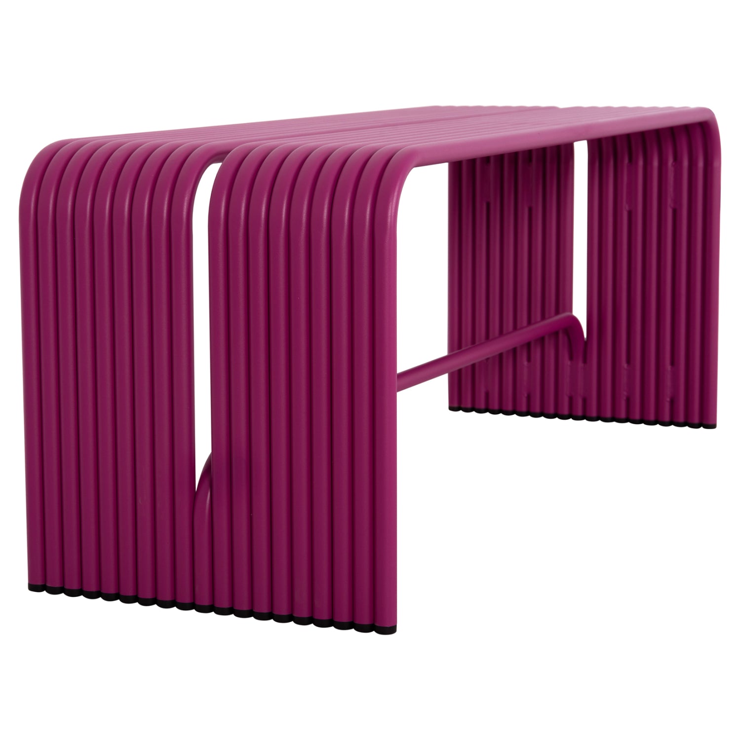 Пейка  Intrepid алуминиева в лилав цвят 109.5x37x42см