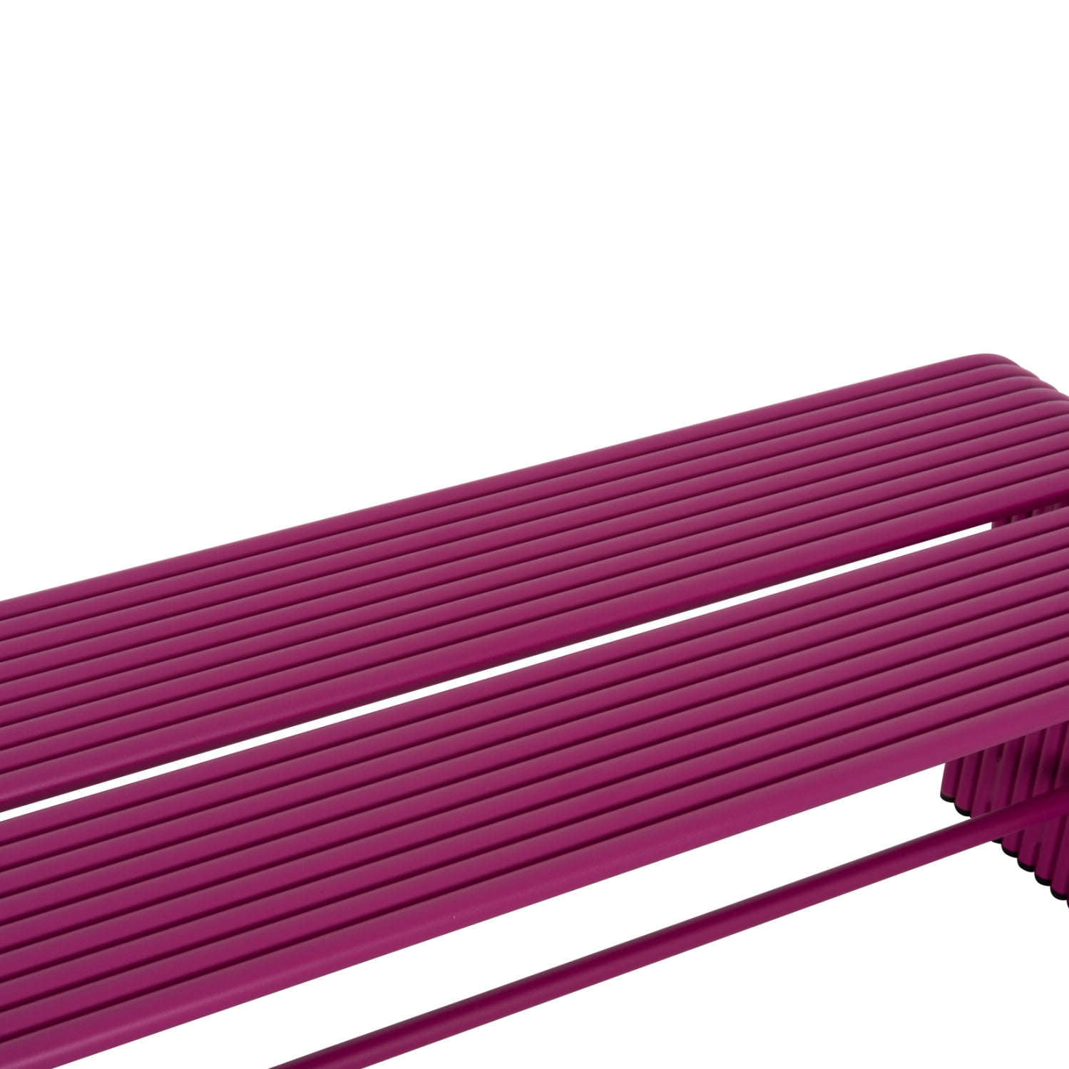 Пейка  Intrepid алуминиева в лилав цвят 109.5x37x42см