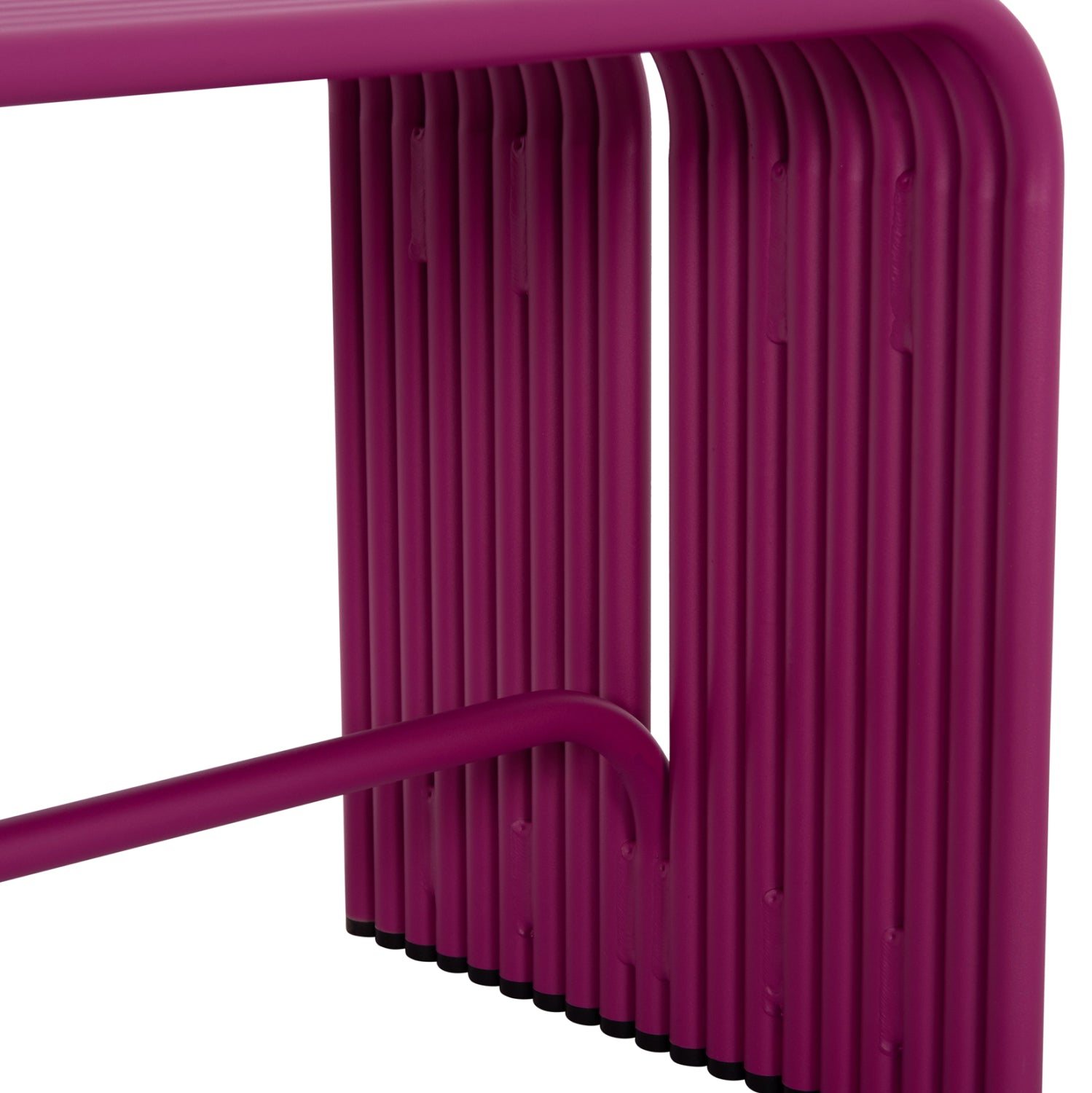 Пейка  Intrepid алуминиева в лилав цвят 109.5x37x42см