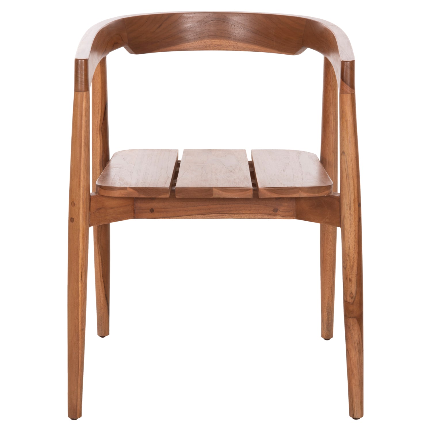 Трапезно кресло Адонис  тиково дърво-естествено 53x54x73см.