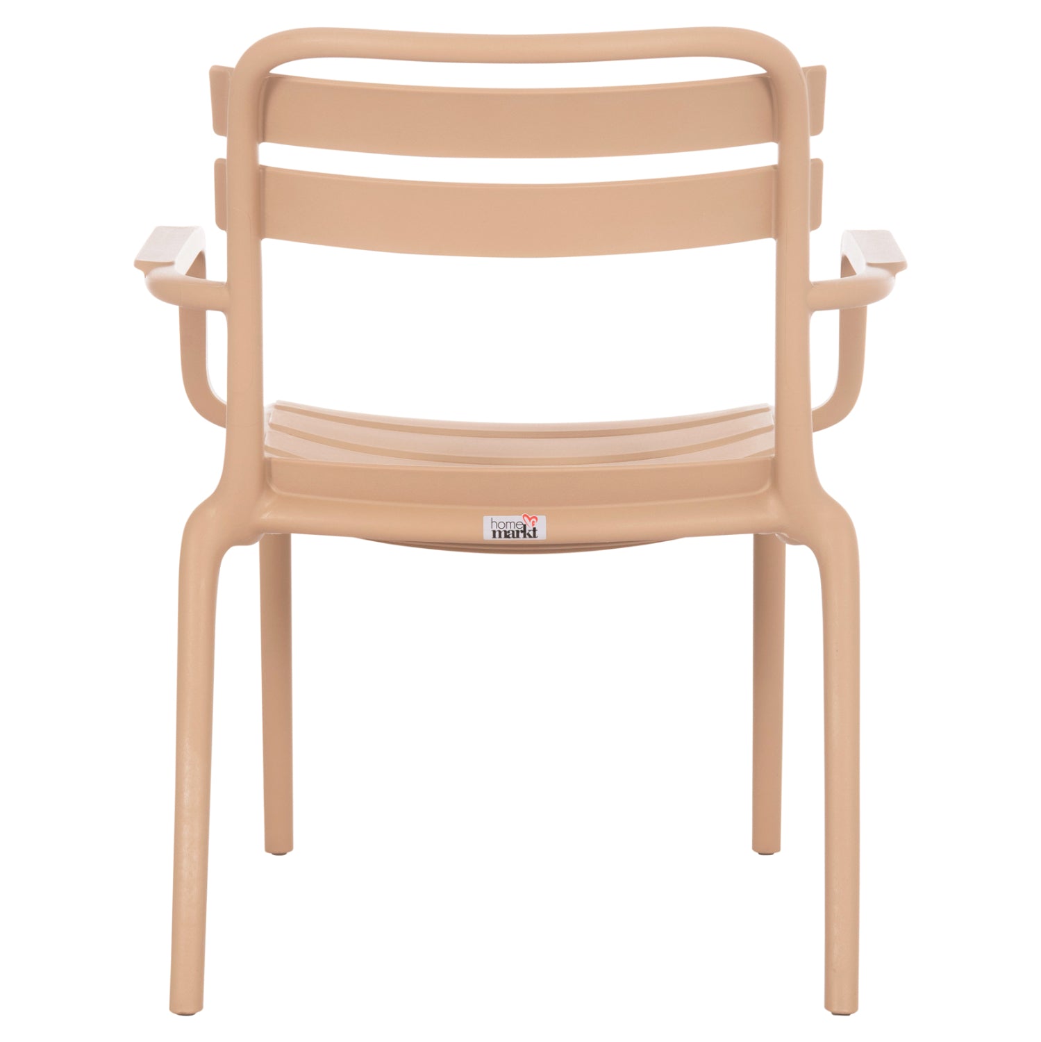 Градински стол KORVER  полипропилен капучино 63.5x65x76см