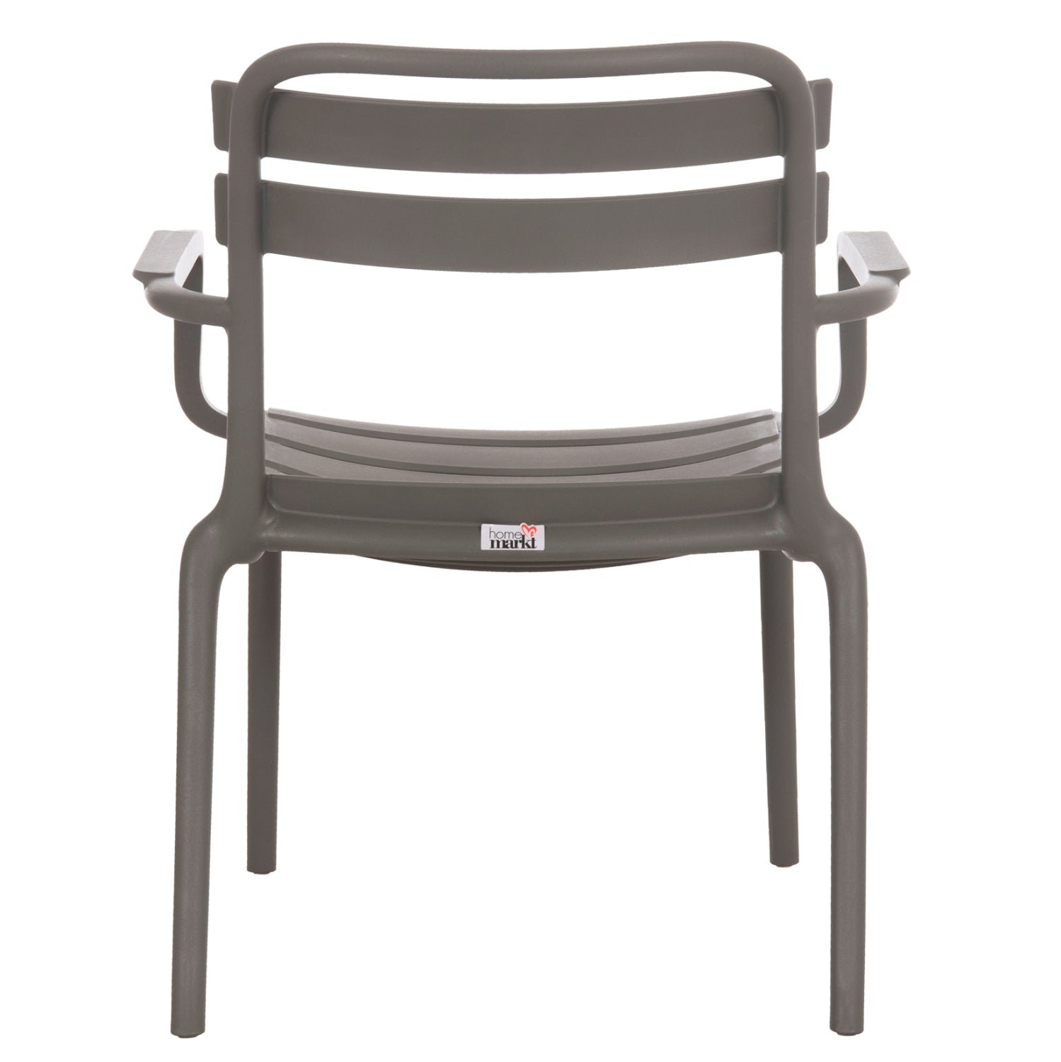 Градински стол KORVER  полипропилен тъмно маслинено зелен, 63.5x65x76см