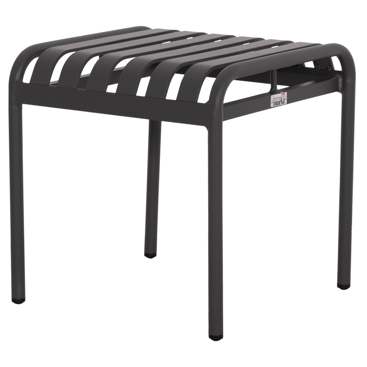 Алуминиева табуретка RACHEL сива 45x45x46см.