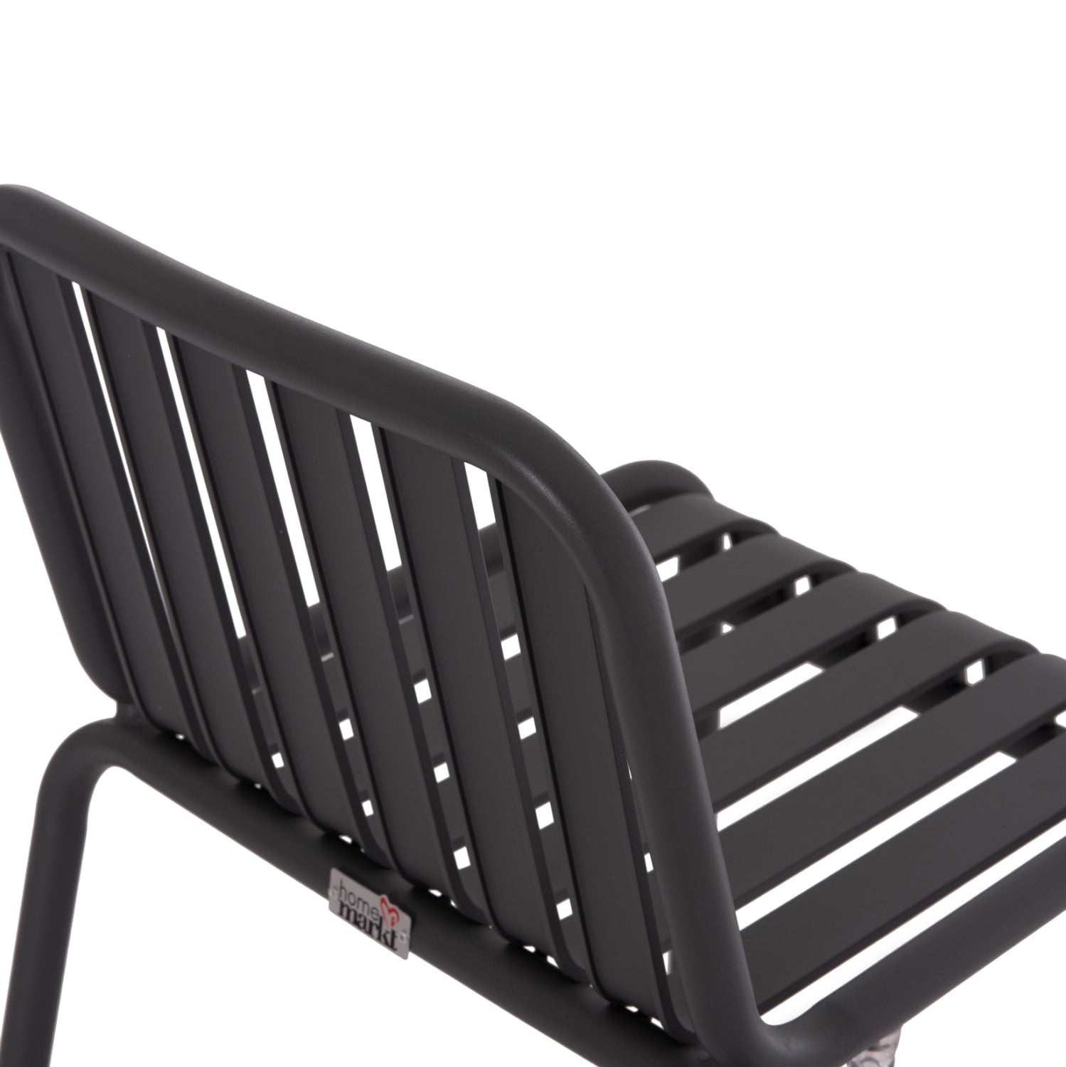 Алуминиев бар стол Rachel сив цвят 47x56.5x98.5см