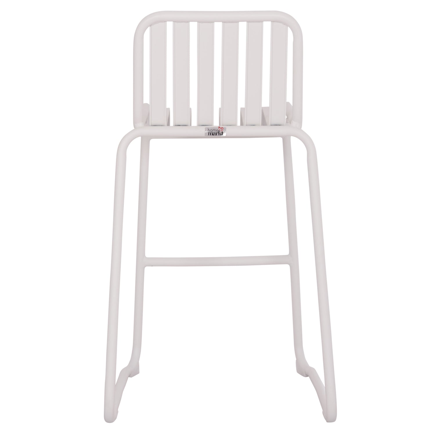 Алуминиев бар стол Rachel бял цвят  47x56.5x98.5см.