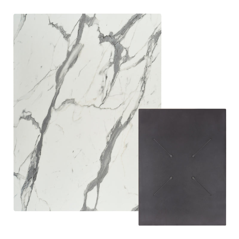 Плот  за маса HPL  бял цвят  60x80см
