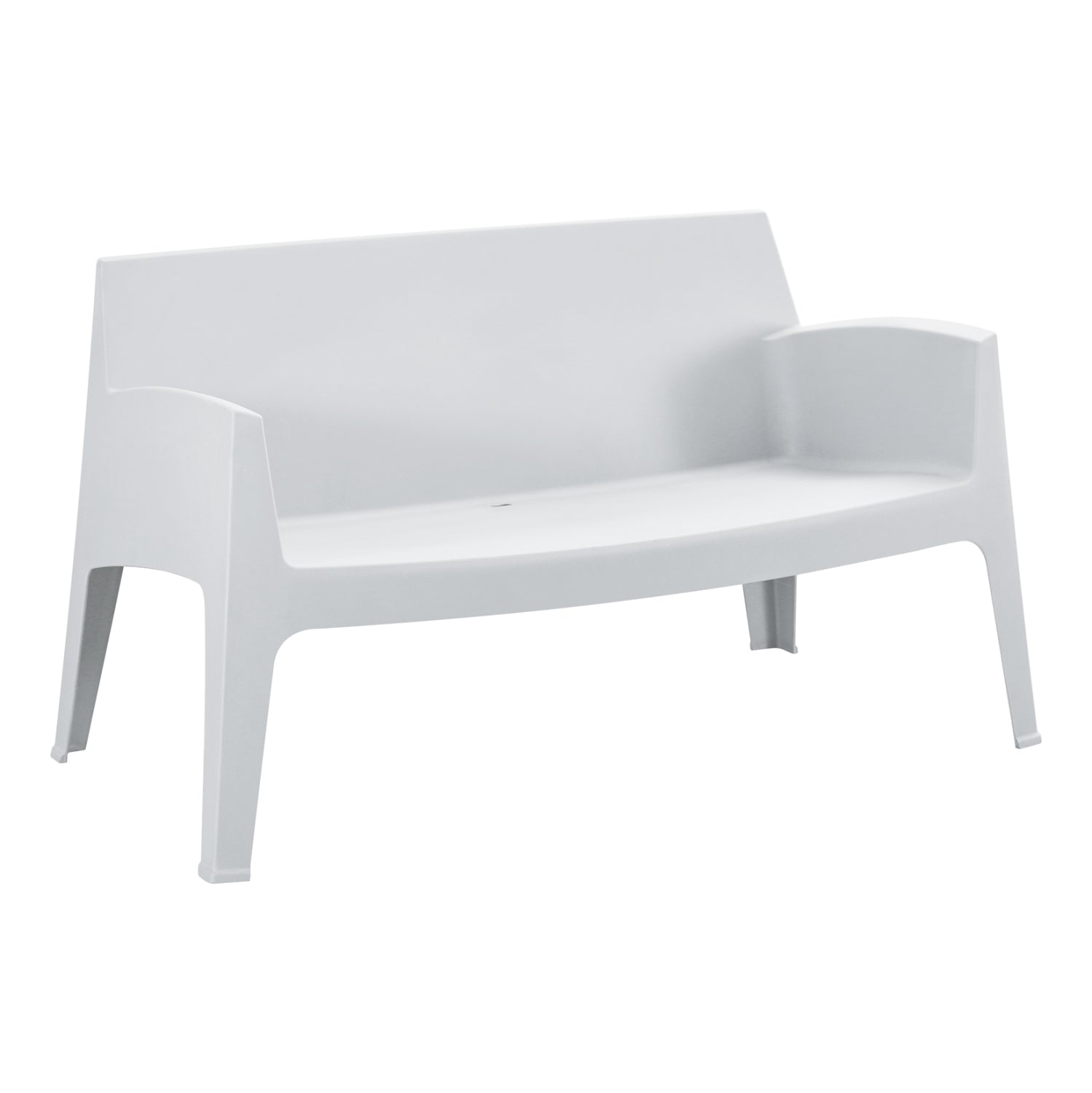 Пейка SLEEK полипропилен бял цвят 133x68x73см