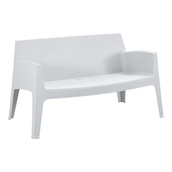 Пейка SLEEK полипропилен бял цвят 133x68x73см