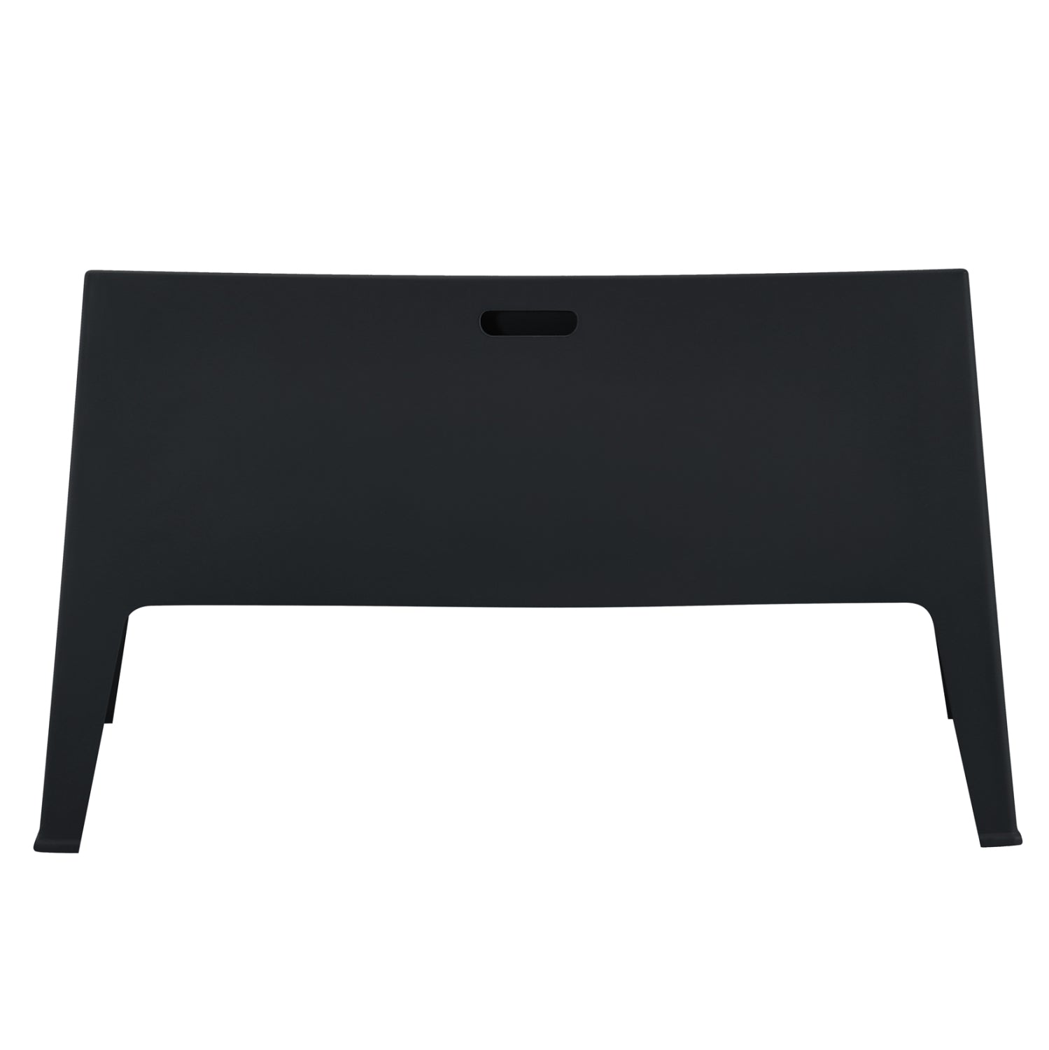 Пейка SLEEK полипропилен черен цвят 133x68x73см