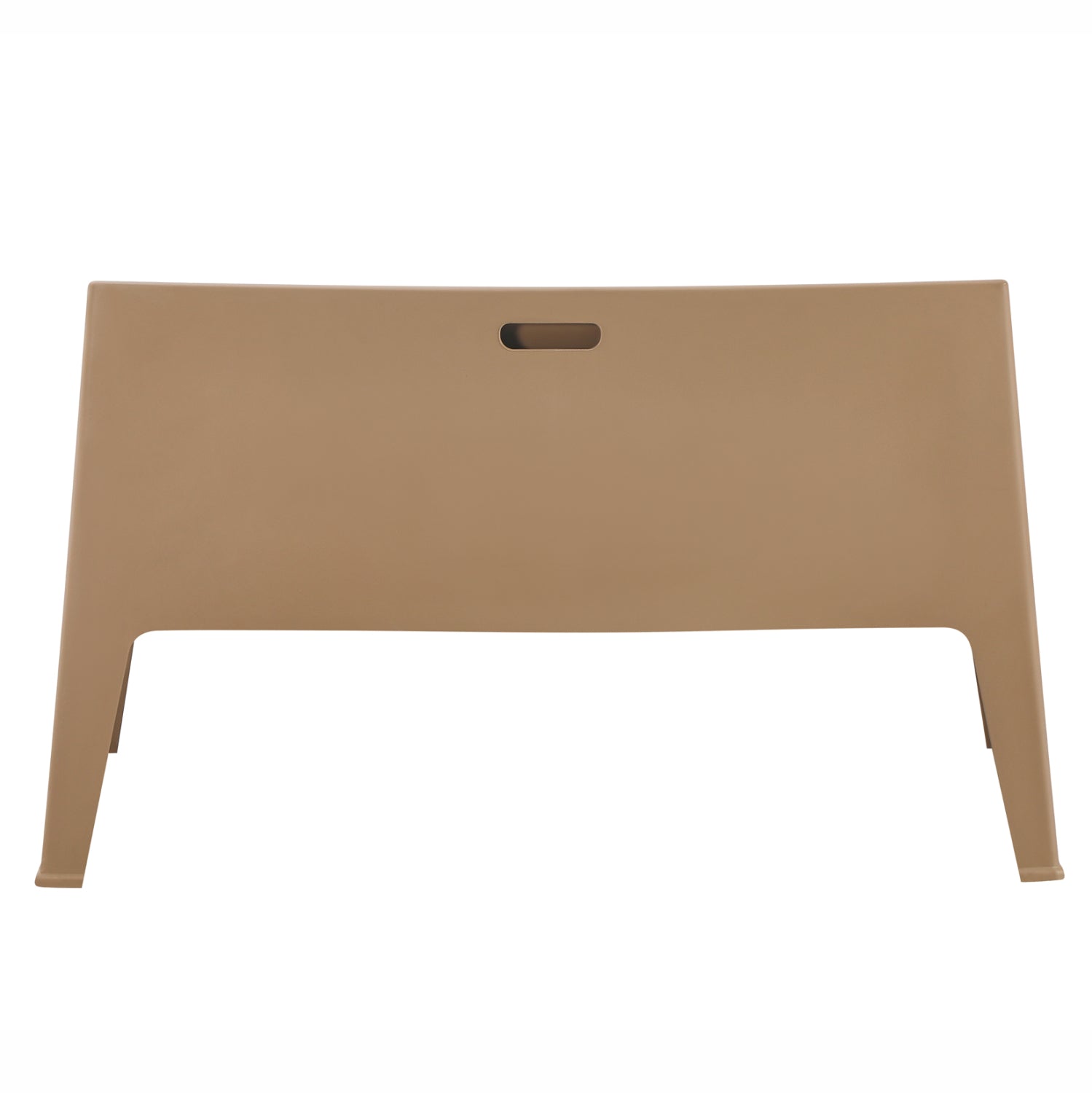 Пейка SLEEK   полипропилен капучино цвят 133x68x73см