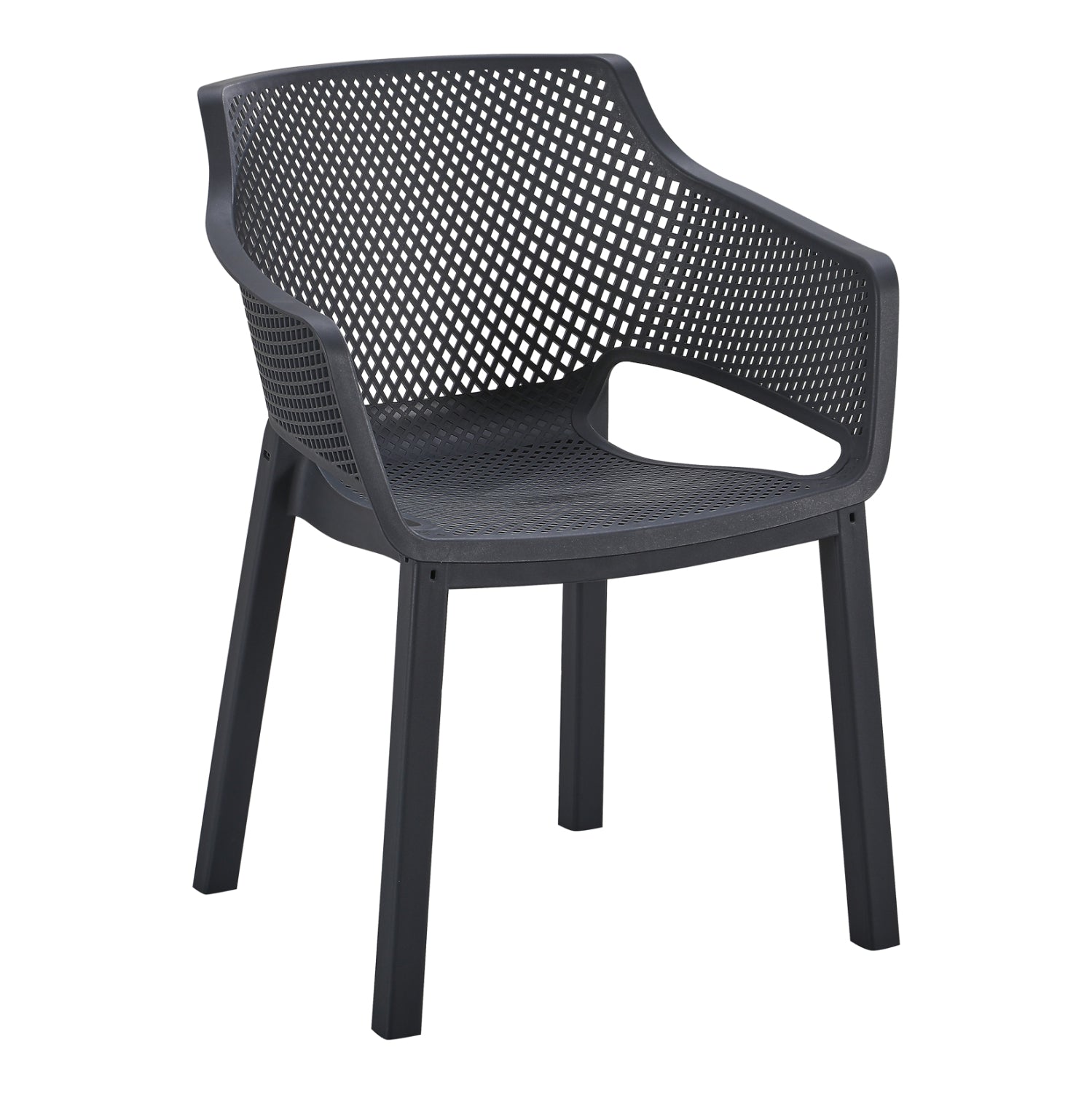 Полипропиленов фотогал пеги черен 60x55x79см