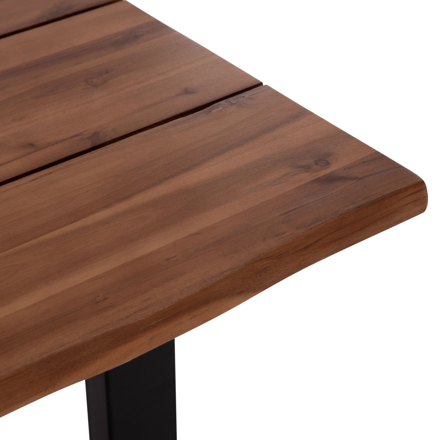 Трапезна маса FRIGGO акациево дърво дебелина на повърхността 2.6cm- 160x80x76h