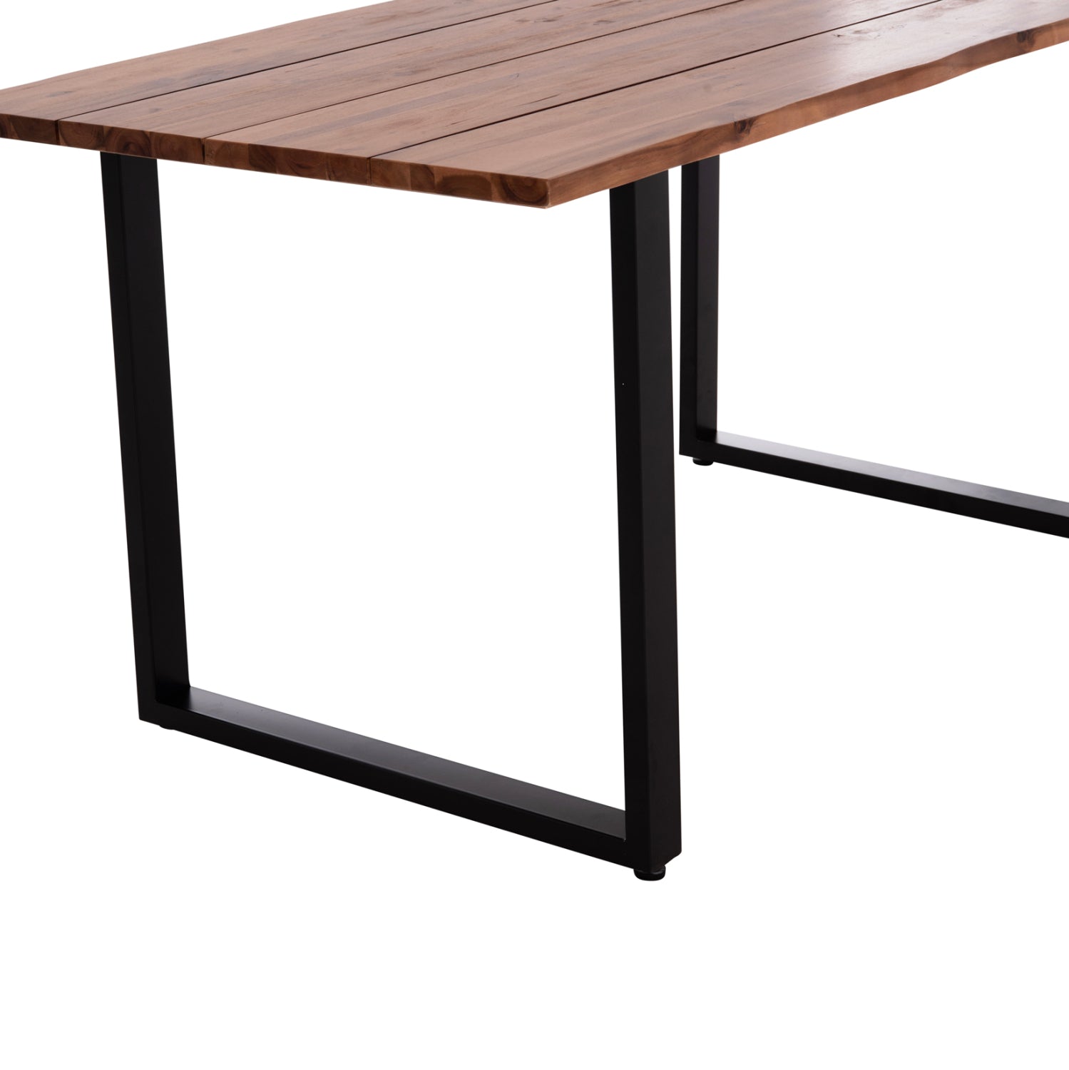 Трапезна маса FRIGGO акациево дърво дебелина на повърхността 2.6cm- 160x80x76h