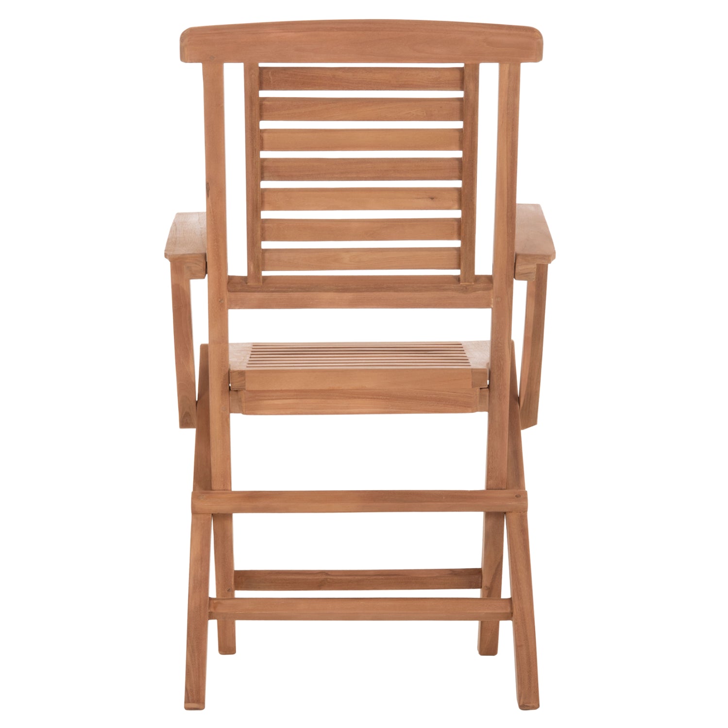 Сгъваем стол за хранене crander от тиково дърво 53x63x90см.