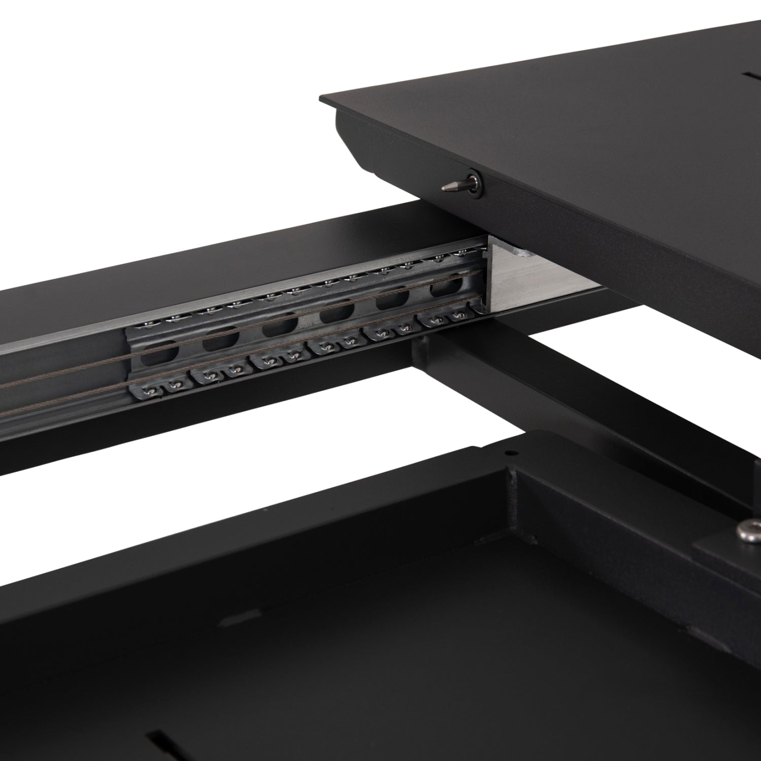 Разтегляема трапезарна маса Sympo сив алуминий 220-300x100x75всм.