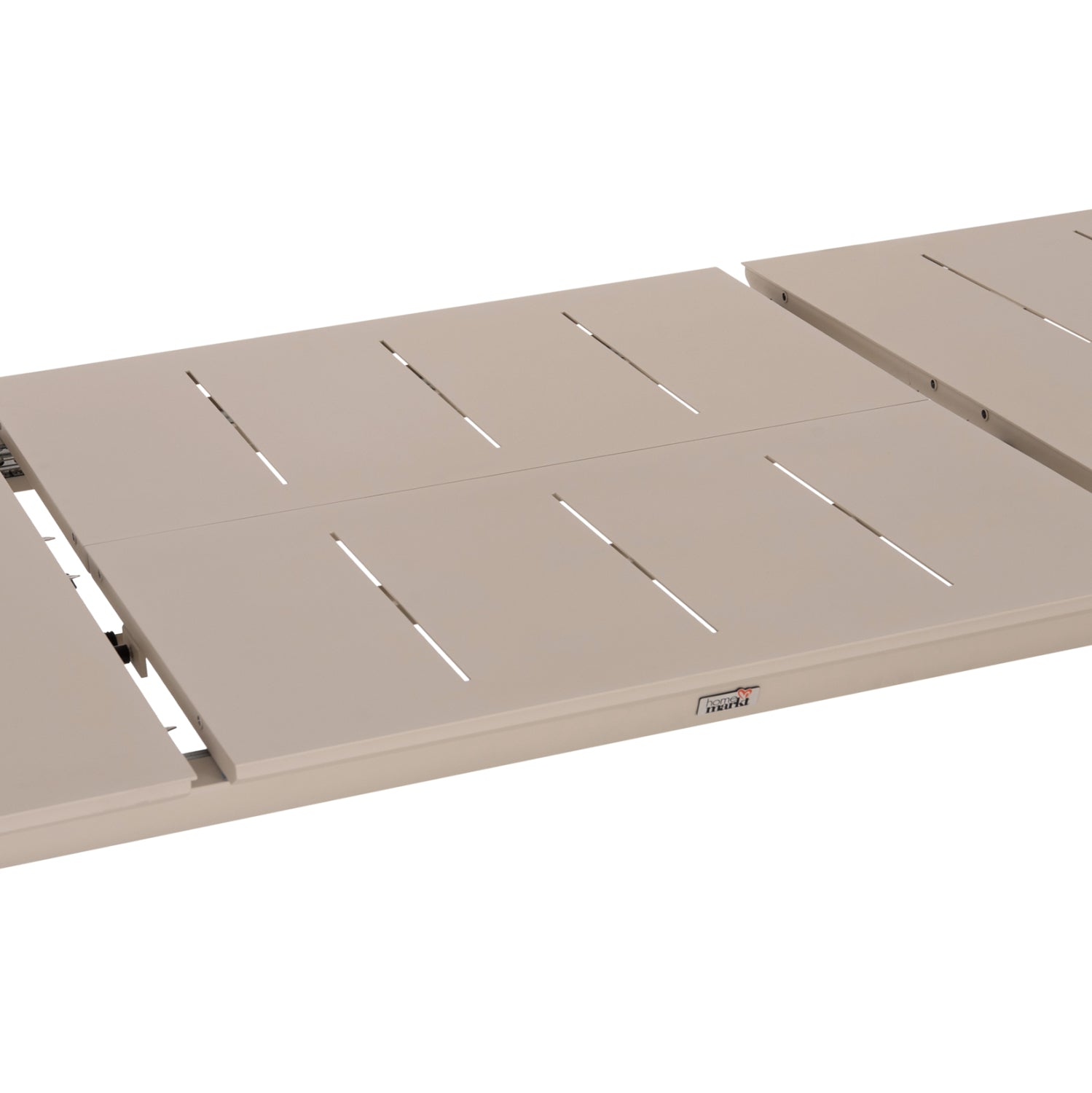 Разтегляема трапезарна маса Sympo бежова алуминиева 220-300x100x75всм.