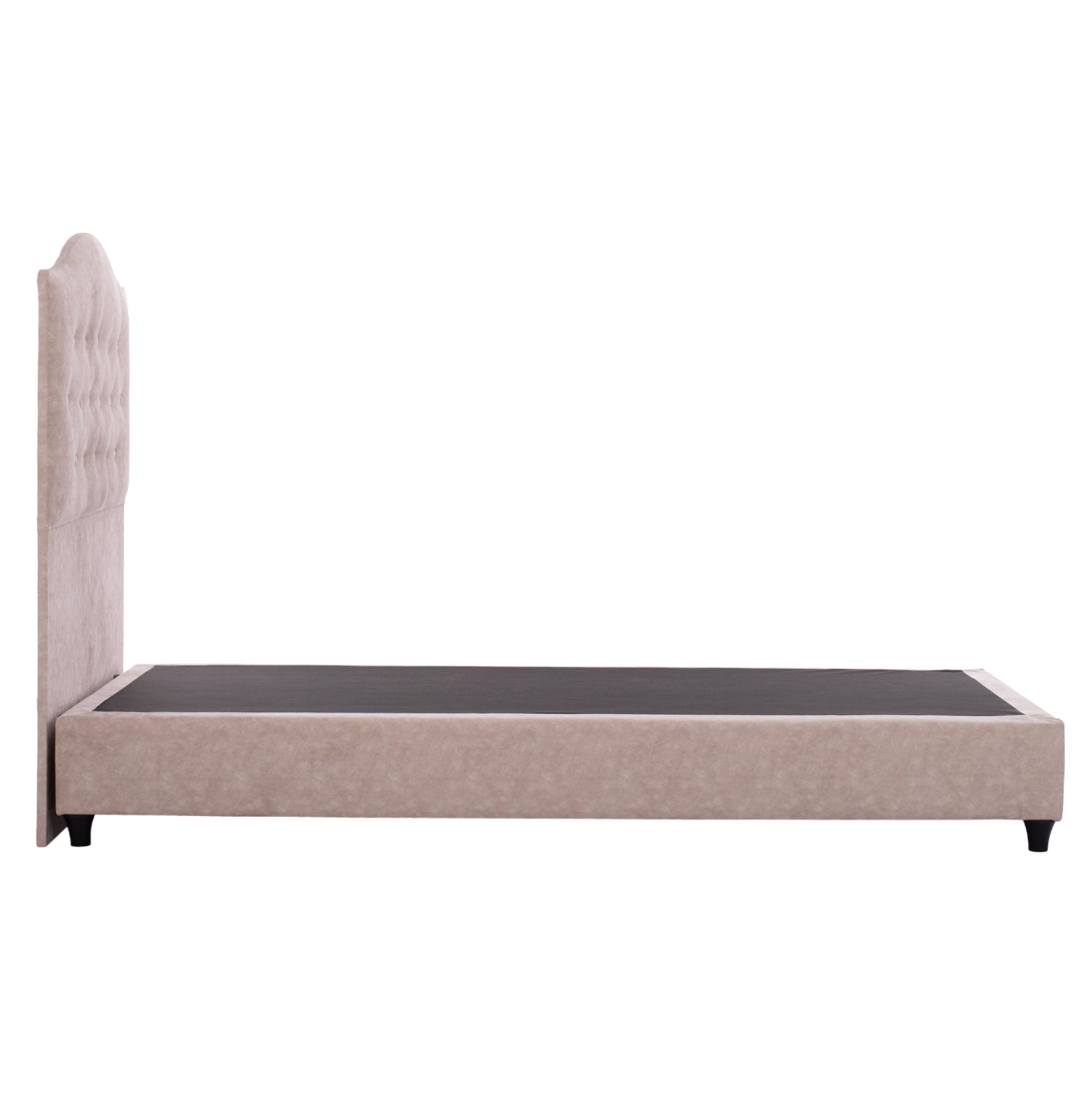 Легло MALENA бежов цвят 90x200 см