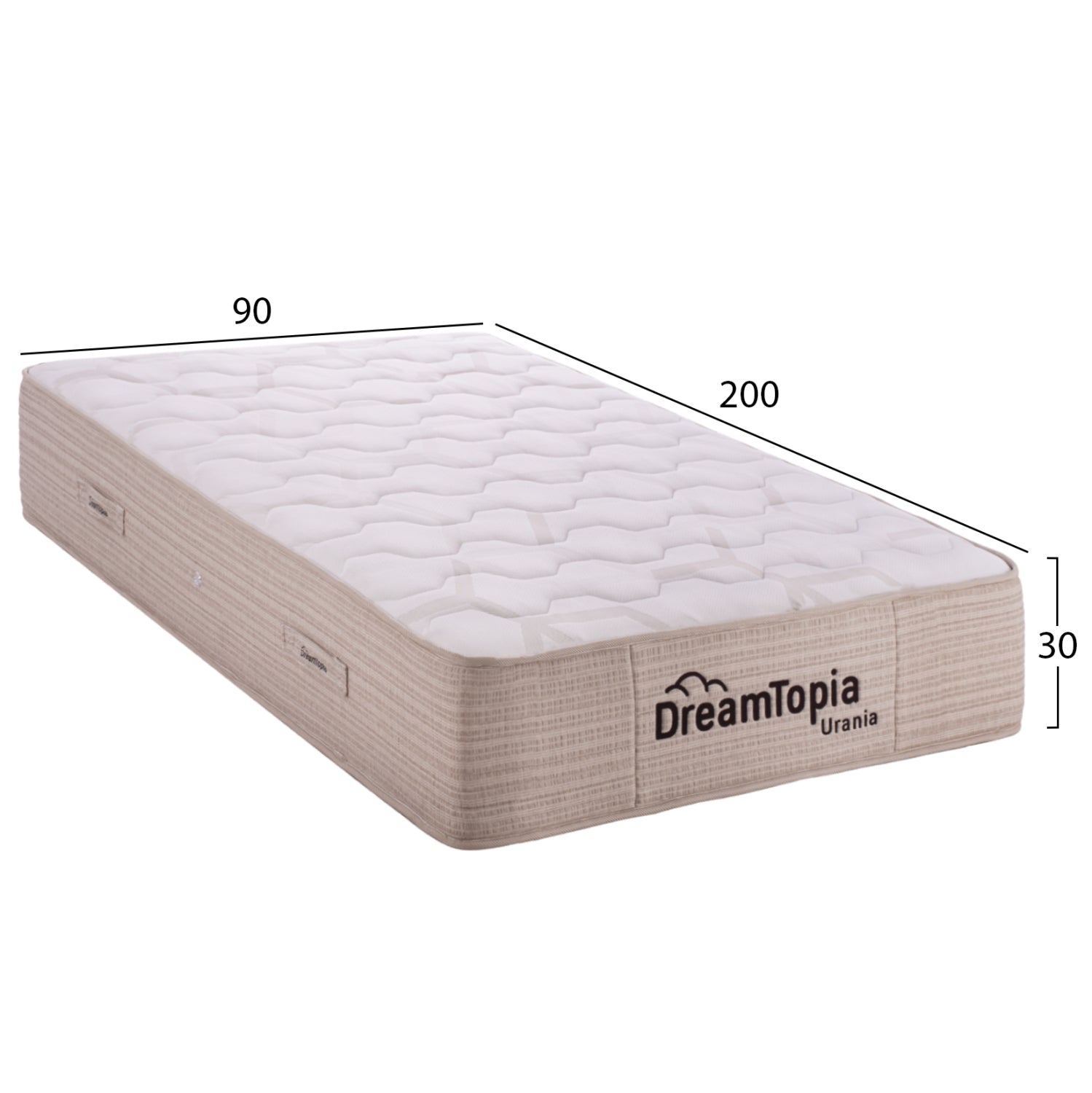 Матрак DREAMTOPIA серия urania fb9659.90-200 с джобни пружини 90x200x30h