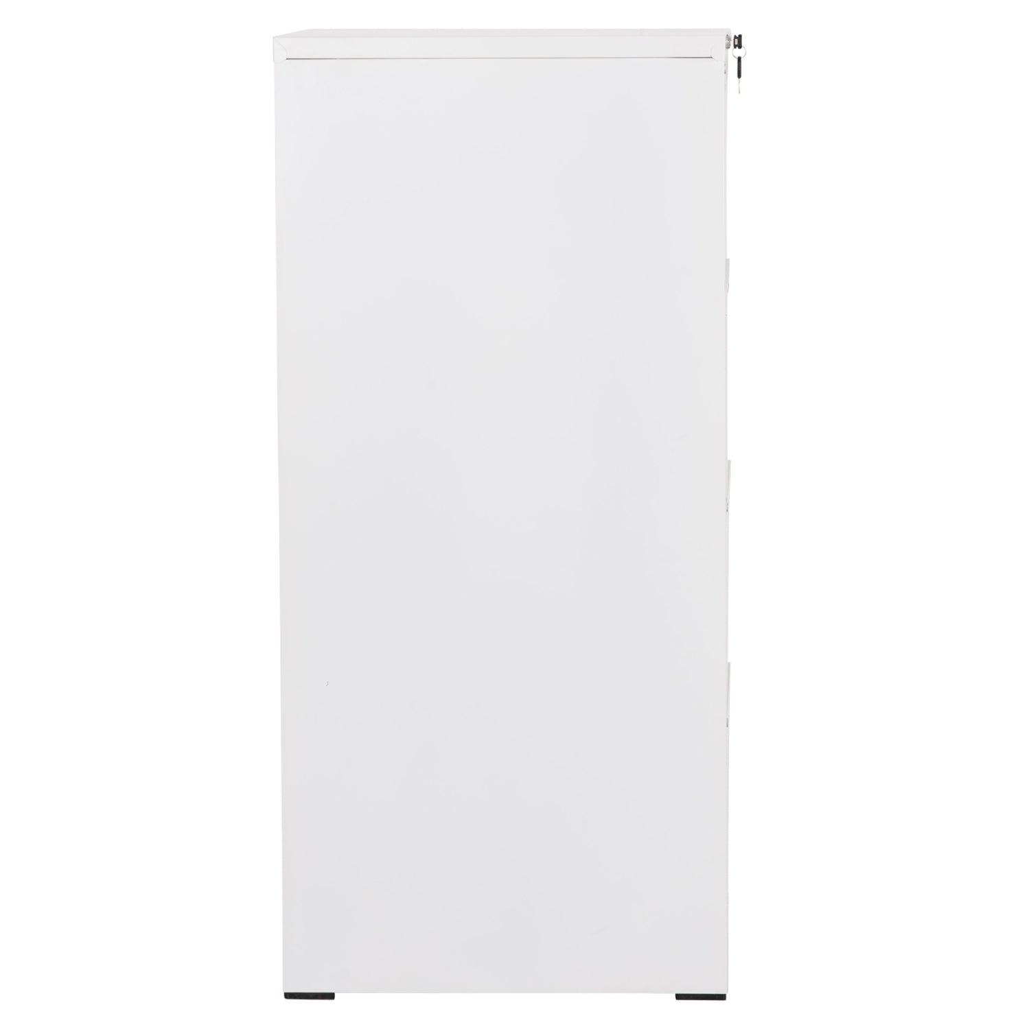 Офис шкаф за картотеки (4) sider бял метал 45.5x62x134всм.