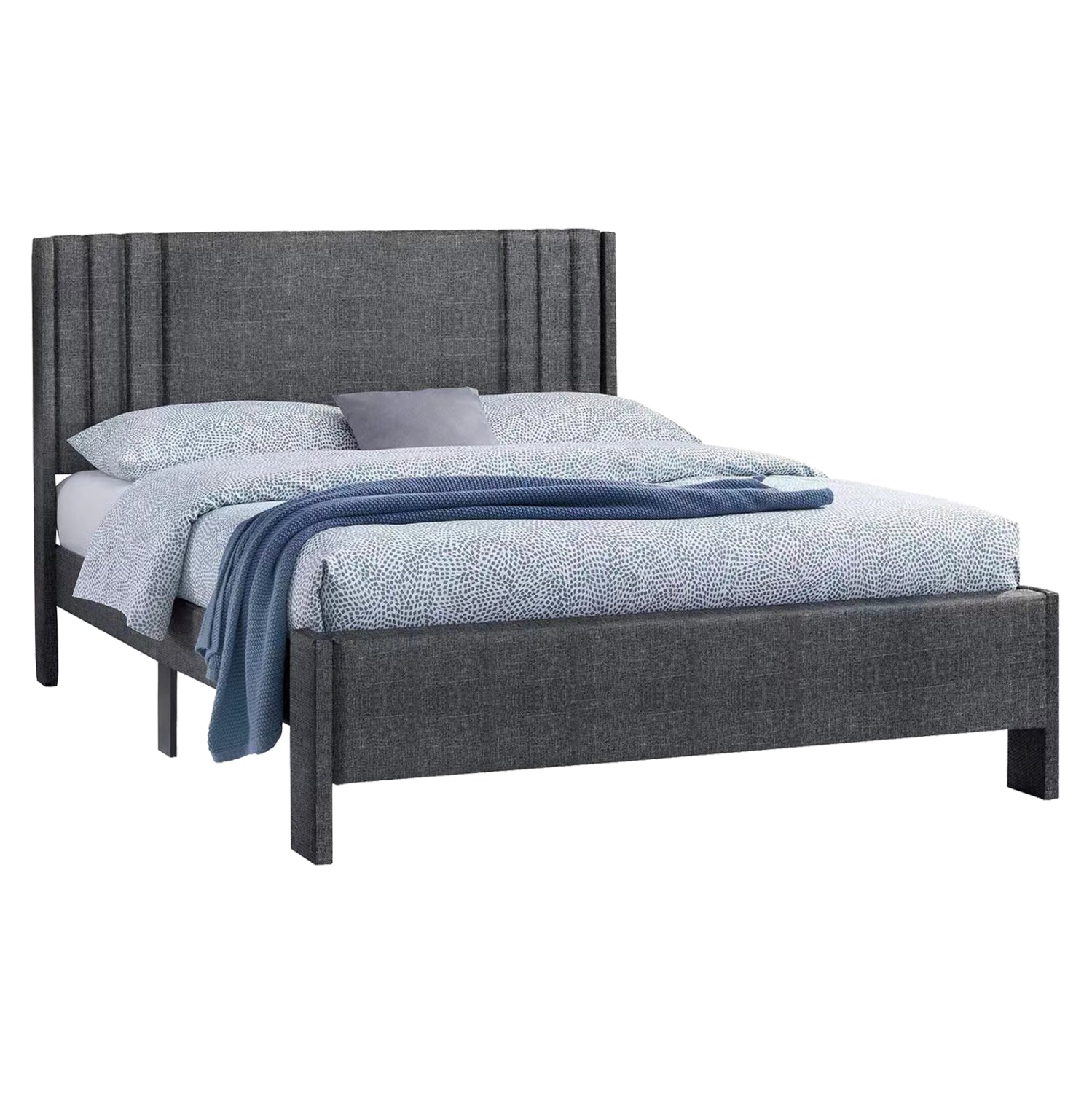 Спалня  CREDENCE сив цвят  160X200см