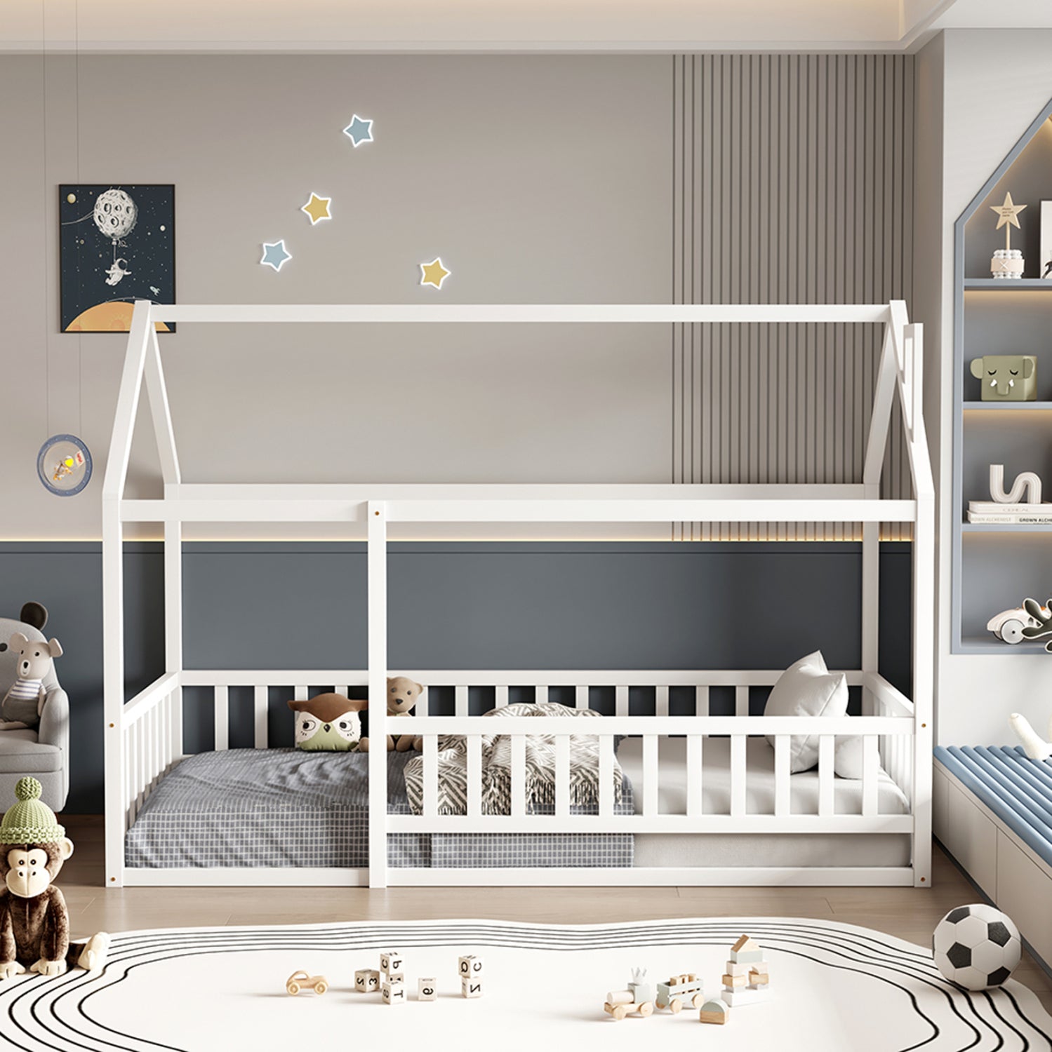 Легло хаусбял цвят