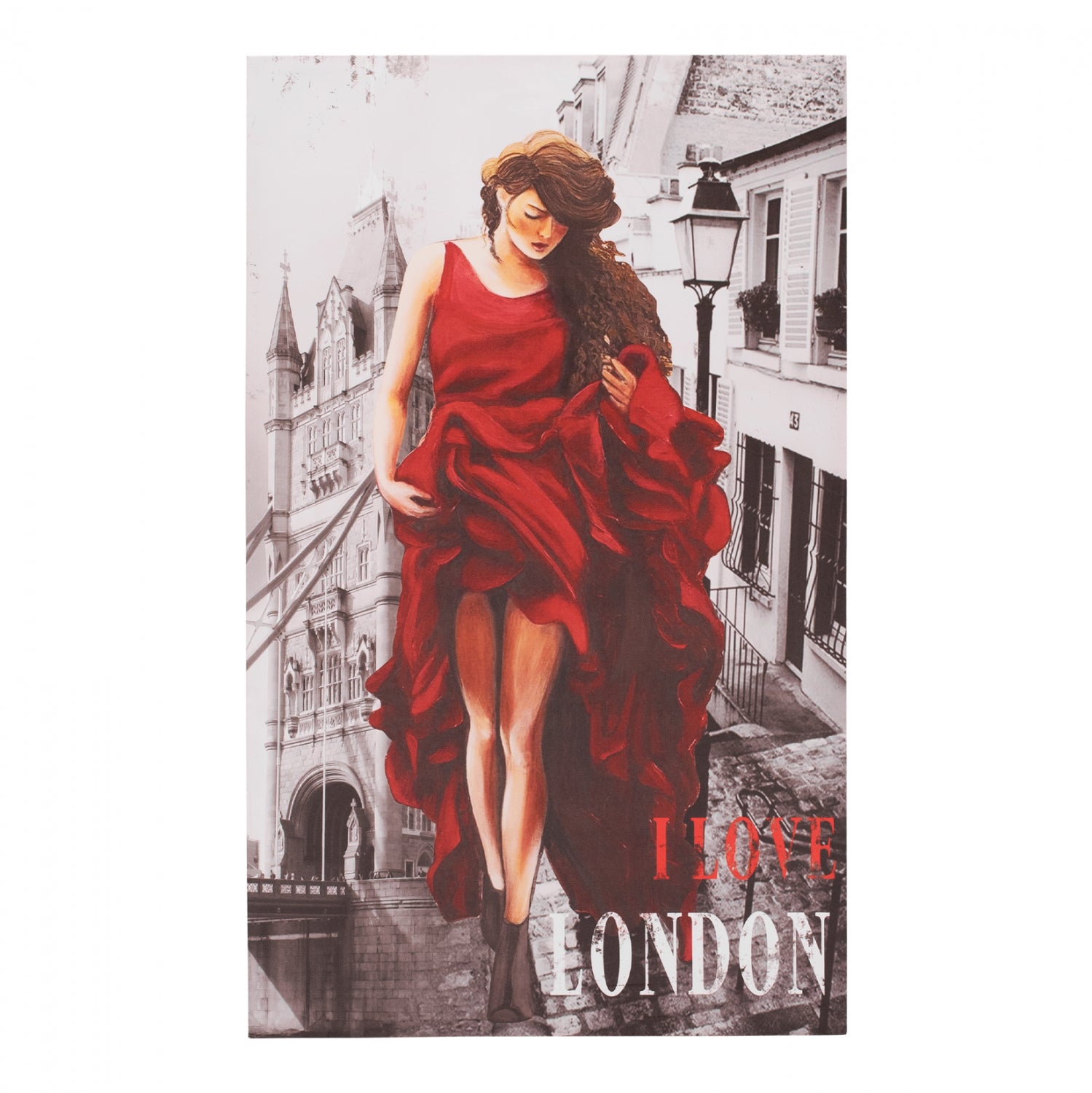 Картина LONDON WOMAN 120X70X2.5