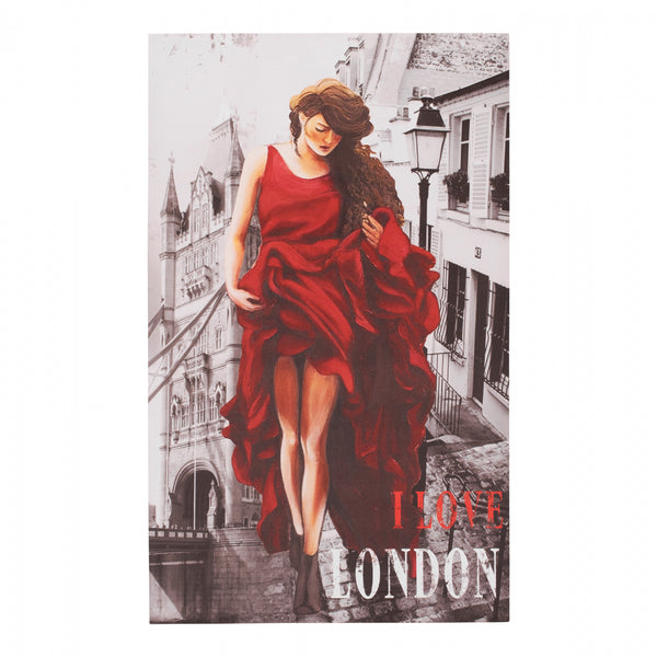Картина LONDON WOMAN 120X70X2.5