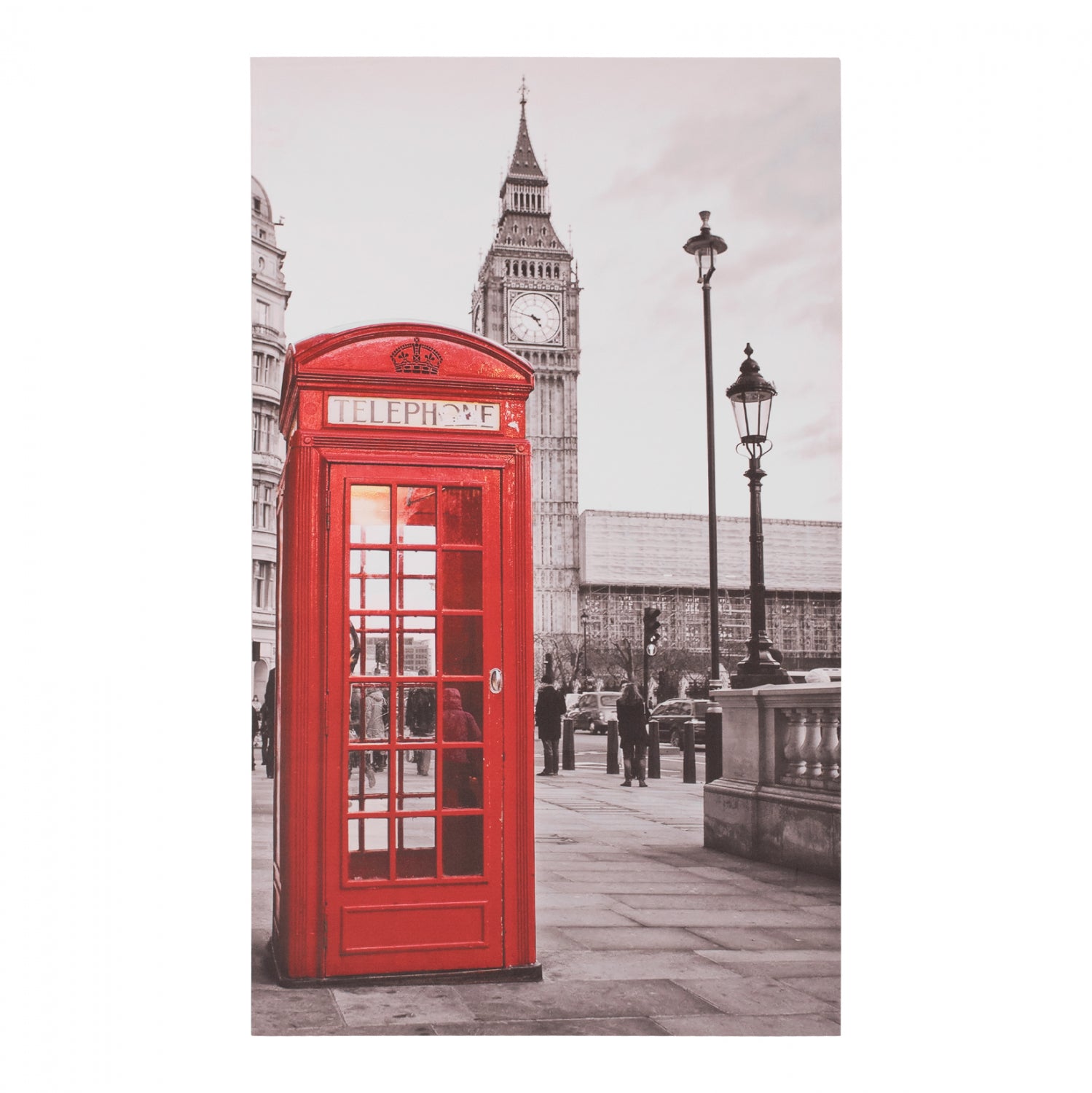 Картина стенна телефонна кабина 120X70X2.5