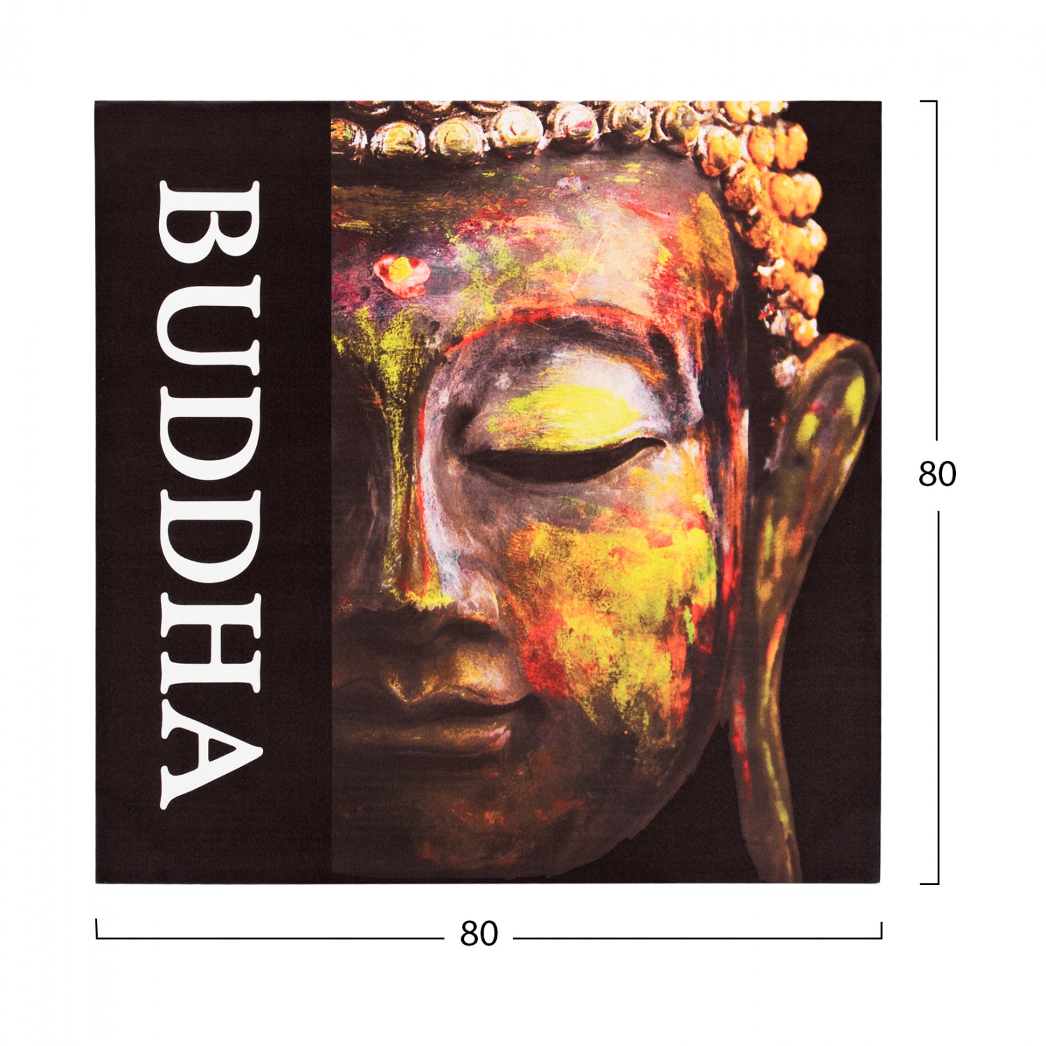 Картина  BUDDHA 80X80X2.5
