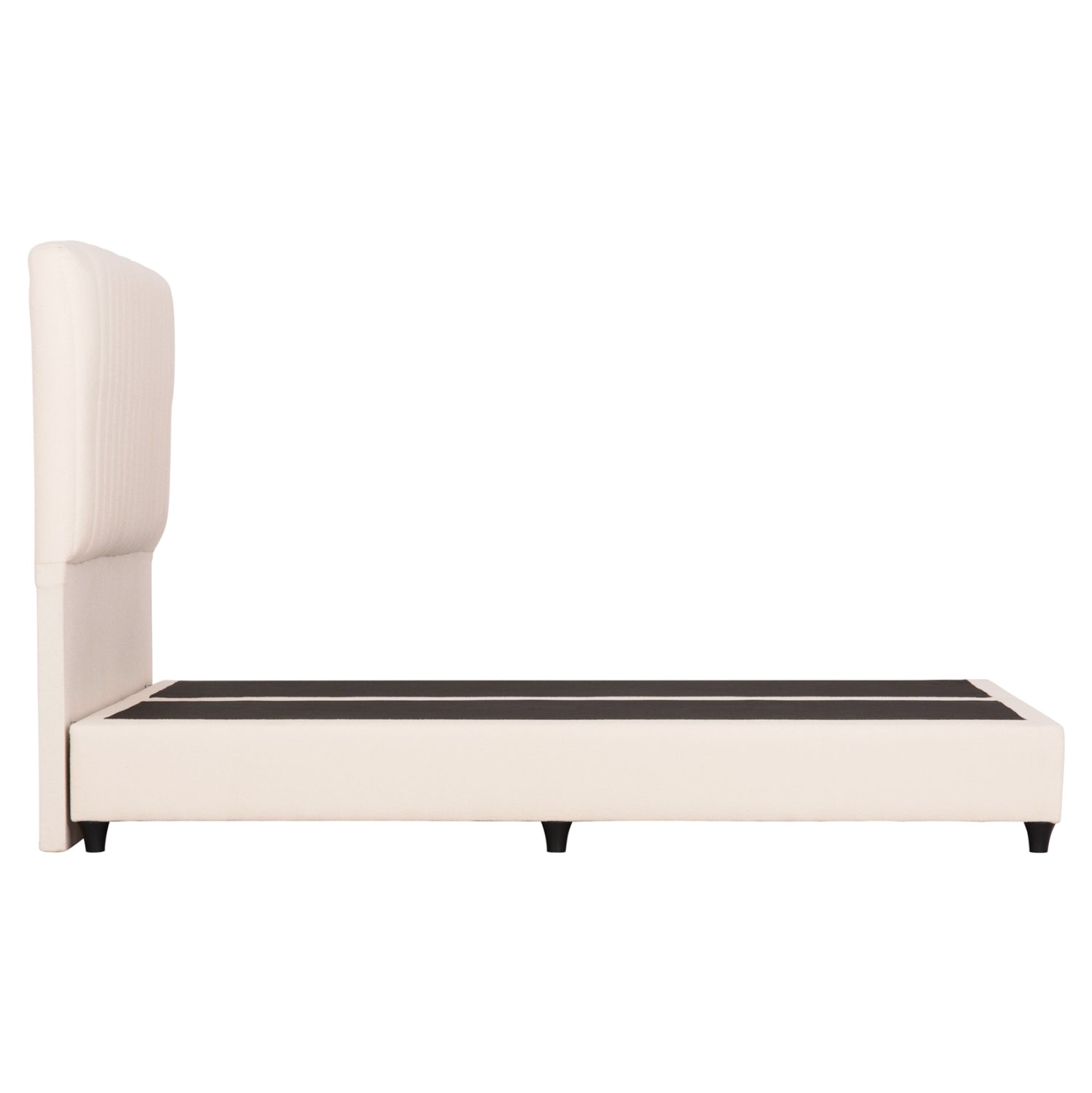 Двойно легло LUTHER бежов цвят 160/200см