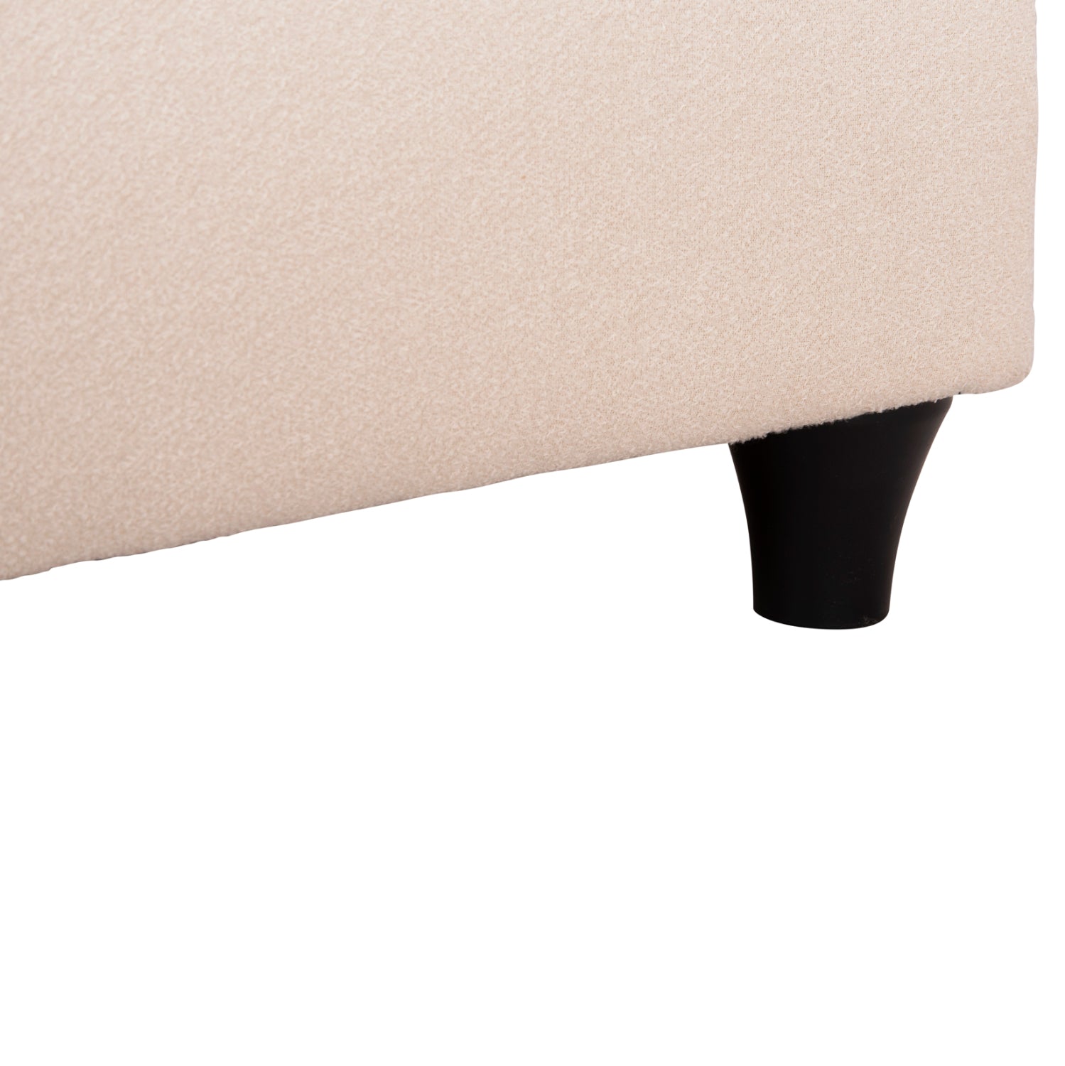 Двойно легло LUTHER бежов цвят 160/200см