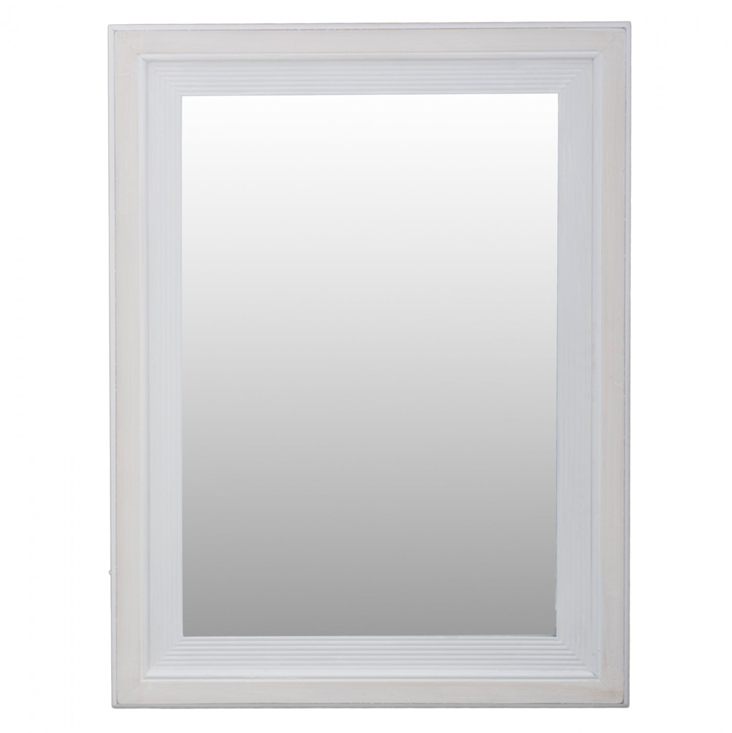 Огледало Kenna бяла патина 60x2x80 см.