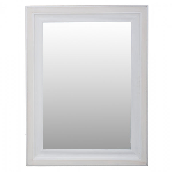 Огледало Kenna бяла патина 60x2x80 см.