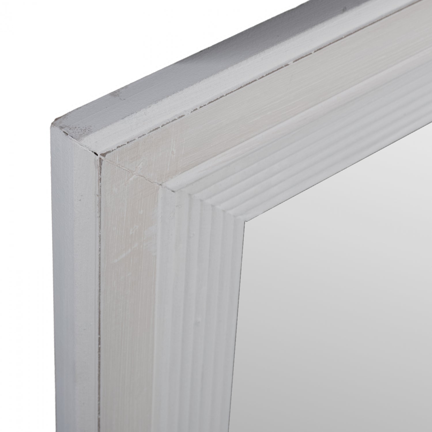 Огледало kenna бяла патина 60x2x80 см.