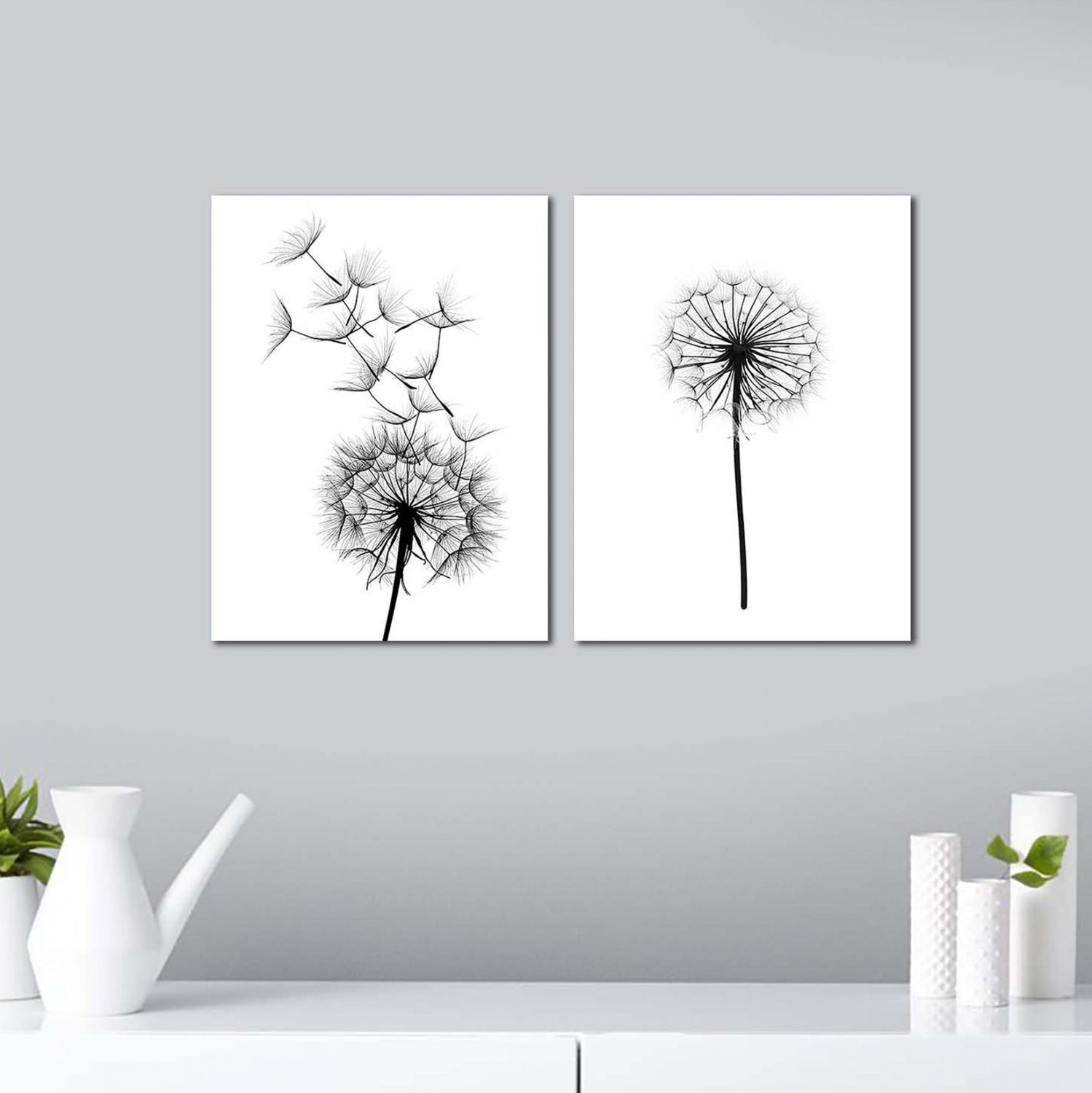 Стенна картина  глухарче 60x40x2,7