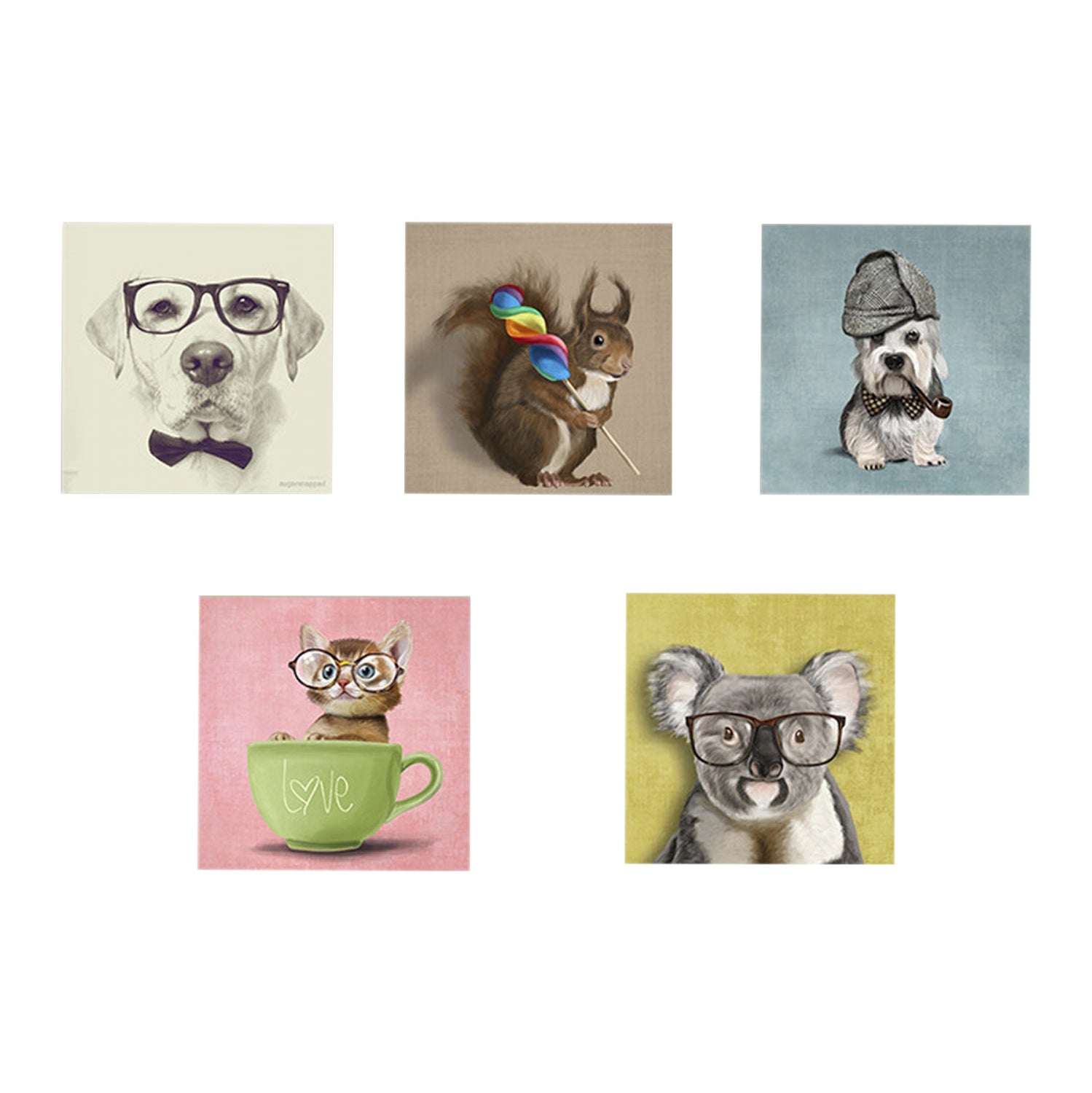 Декоративна картина с 5 панела Clever 75x0.3x15 см.