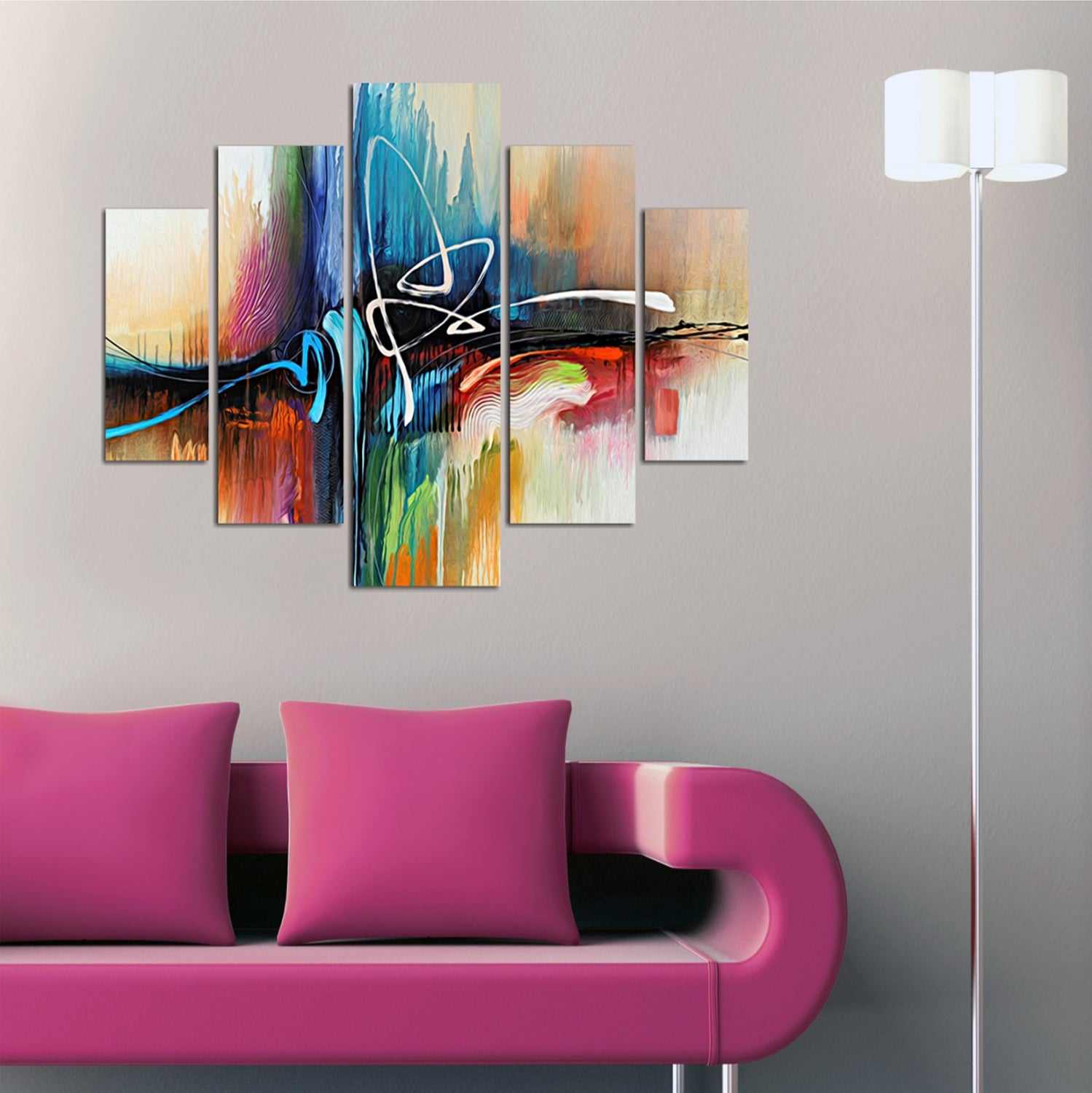 Картина  Pentapple mdf 82x56x3см