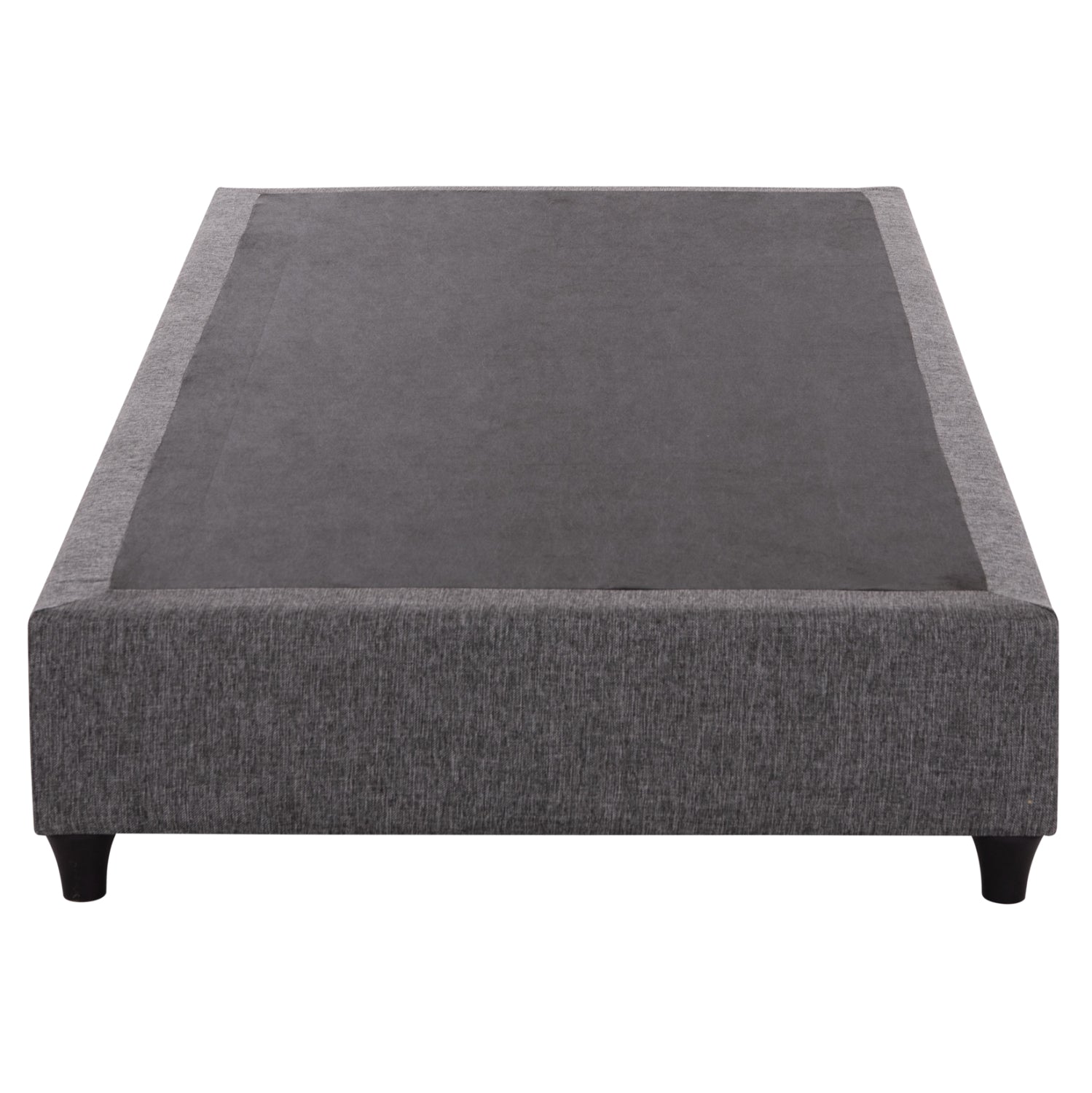 Легло SIGGY без място за съхранение/сива дамаска-за матрак 90х200см.