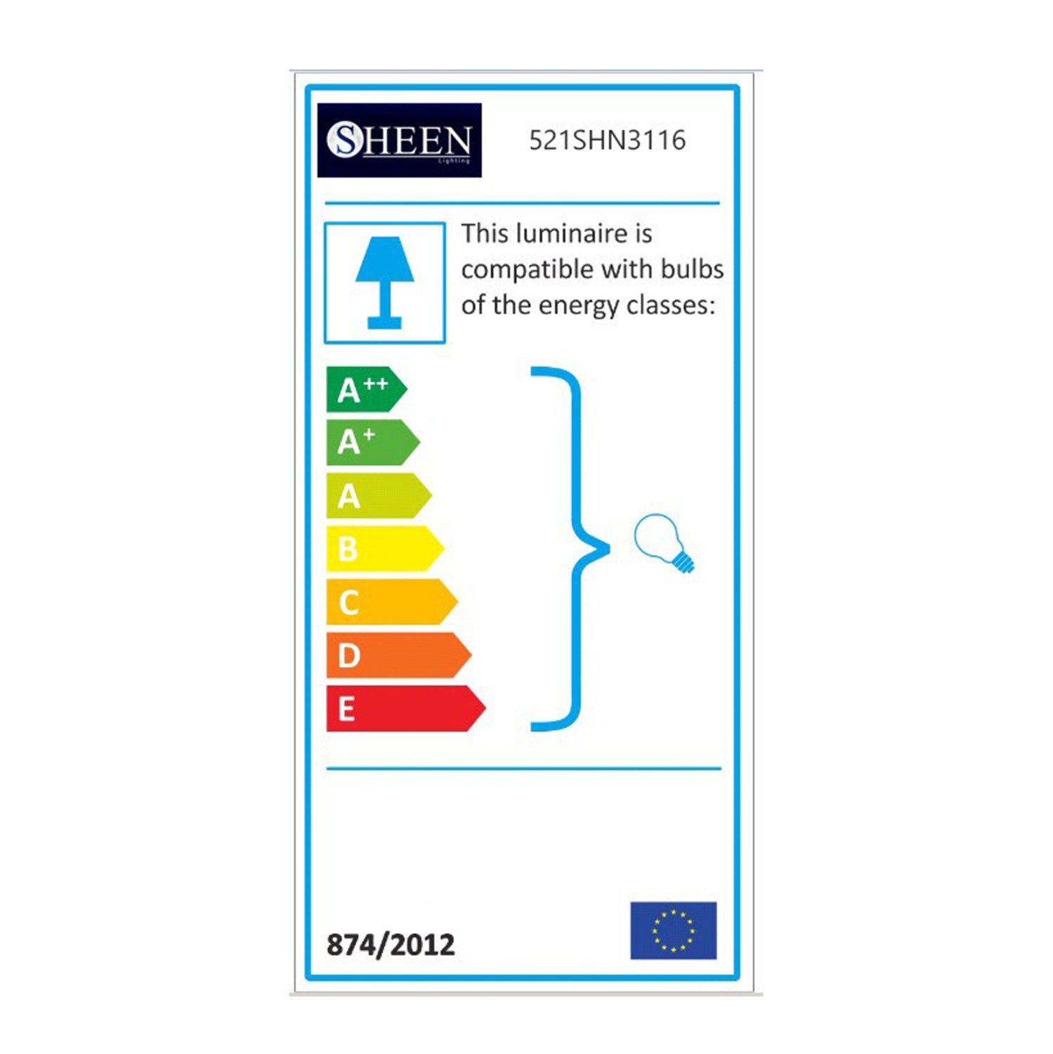 Лампа натурал трио 60x9x60