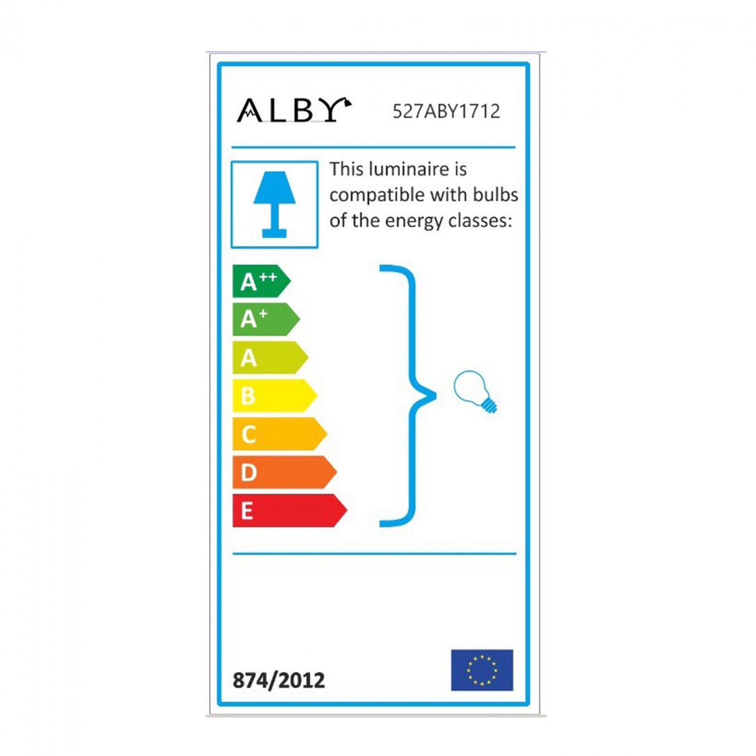 Таванна лампа 7258 черен цвят 15X6X123 см