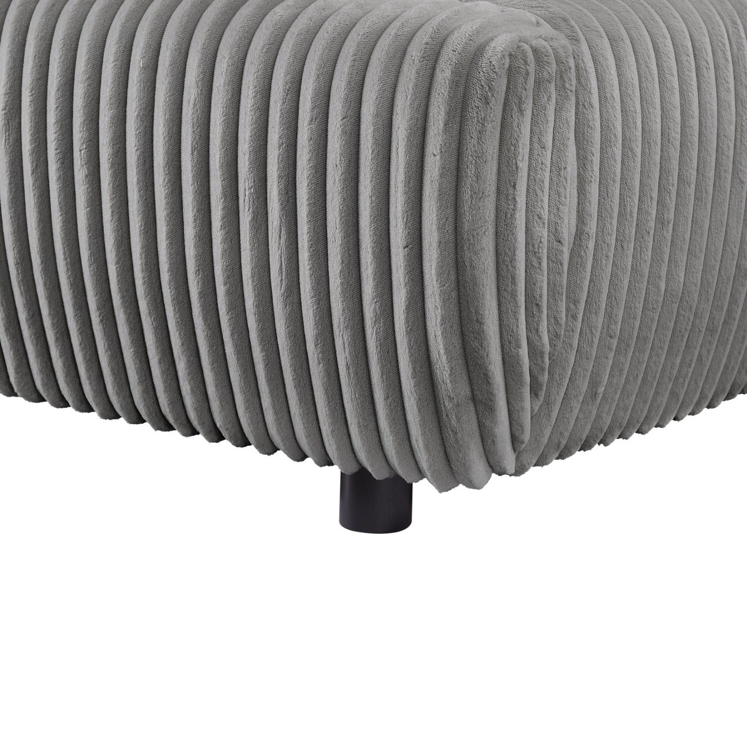 Двойно легло с място за съхранение  KALLY сива дамаска за матрак 160x200cm