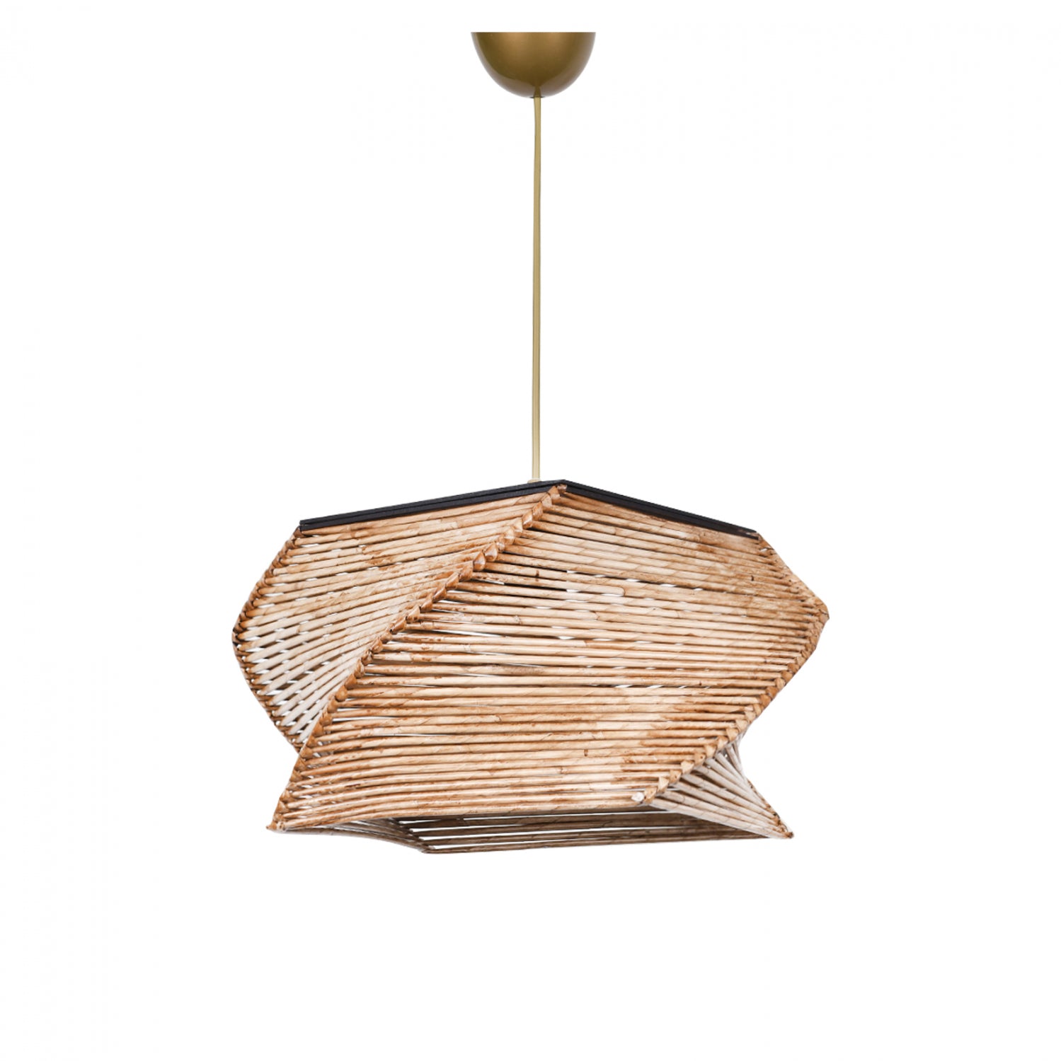 Таванна лампа 7357 естествен цвят 36x36x65см