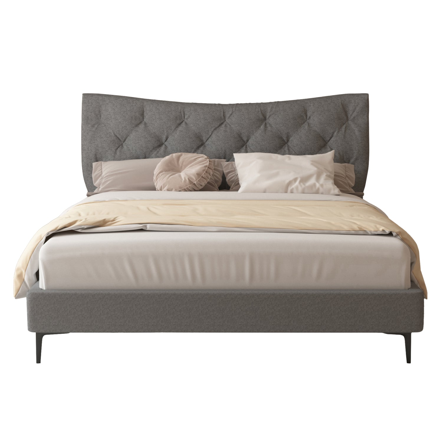 Легло JILL сив цвят 160x200