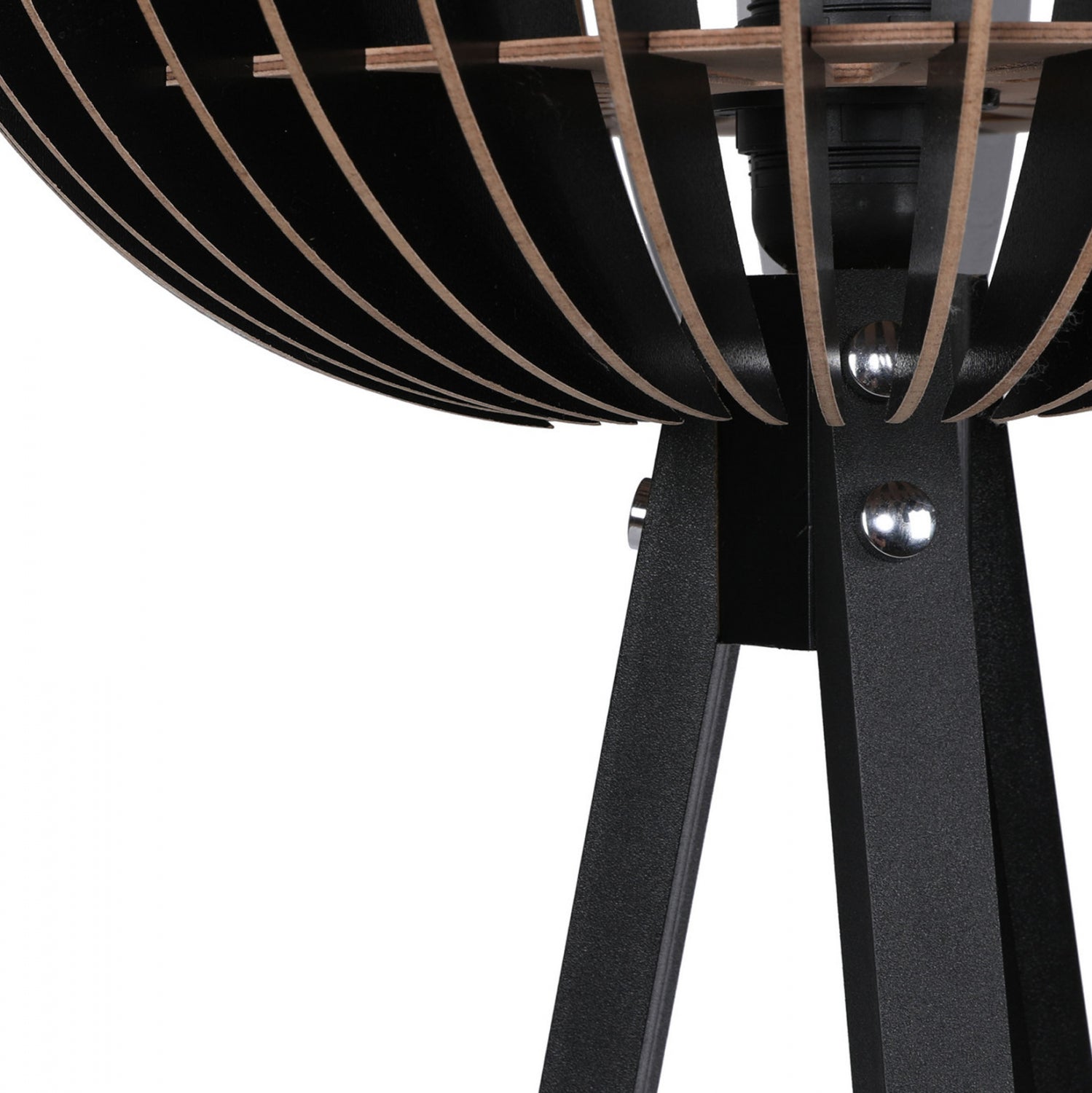 Подова лампа 7375  черен цвят Φ36x145см