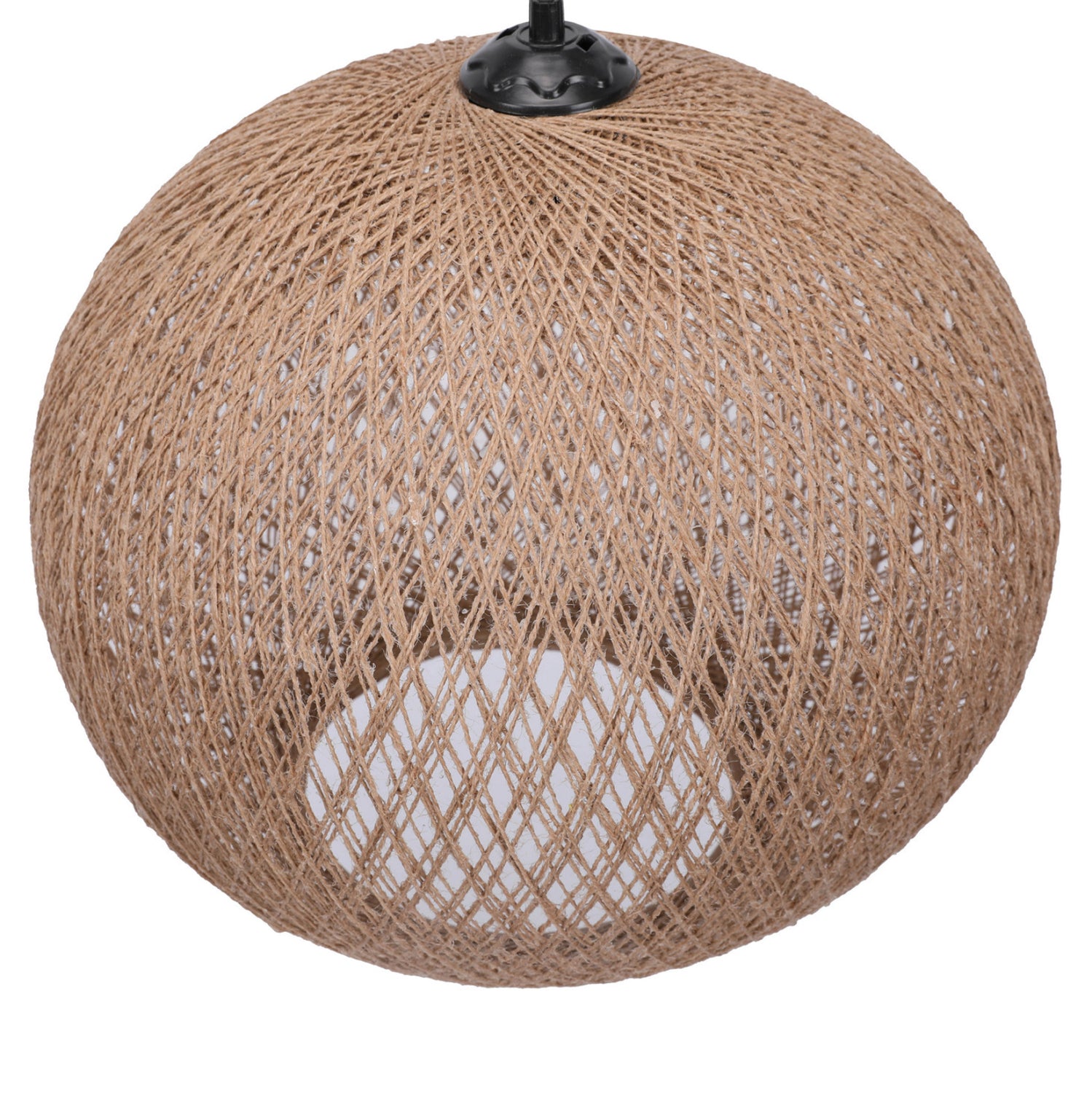 Бежов  плафон  въже ф38x70см.