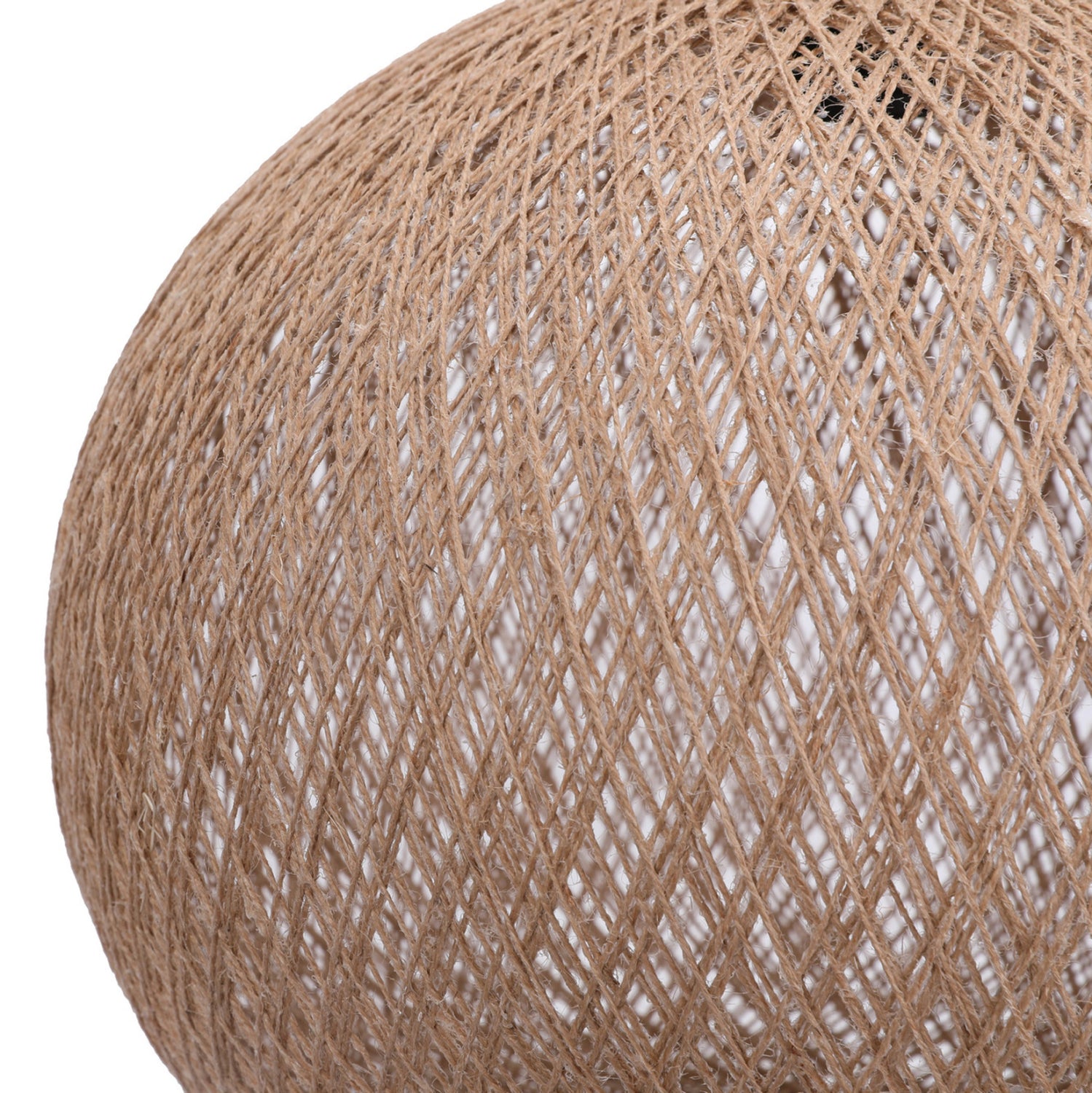 Бежов  плафон  въже ф38x70см.