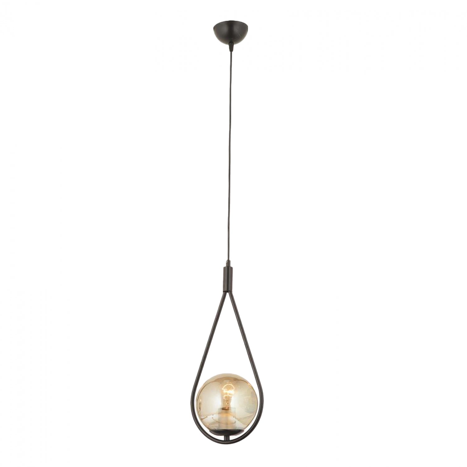 Таванна лампа 7385 черен цвят  20x101 см