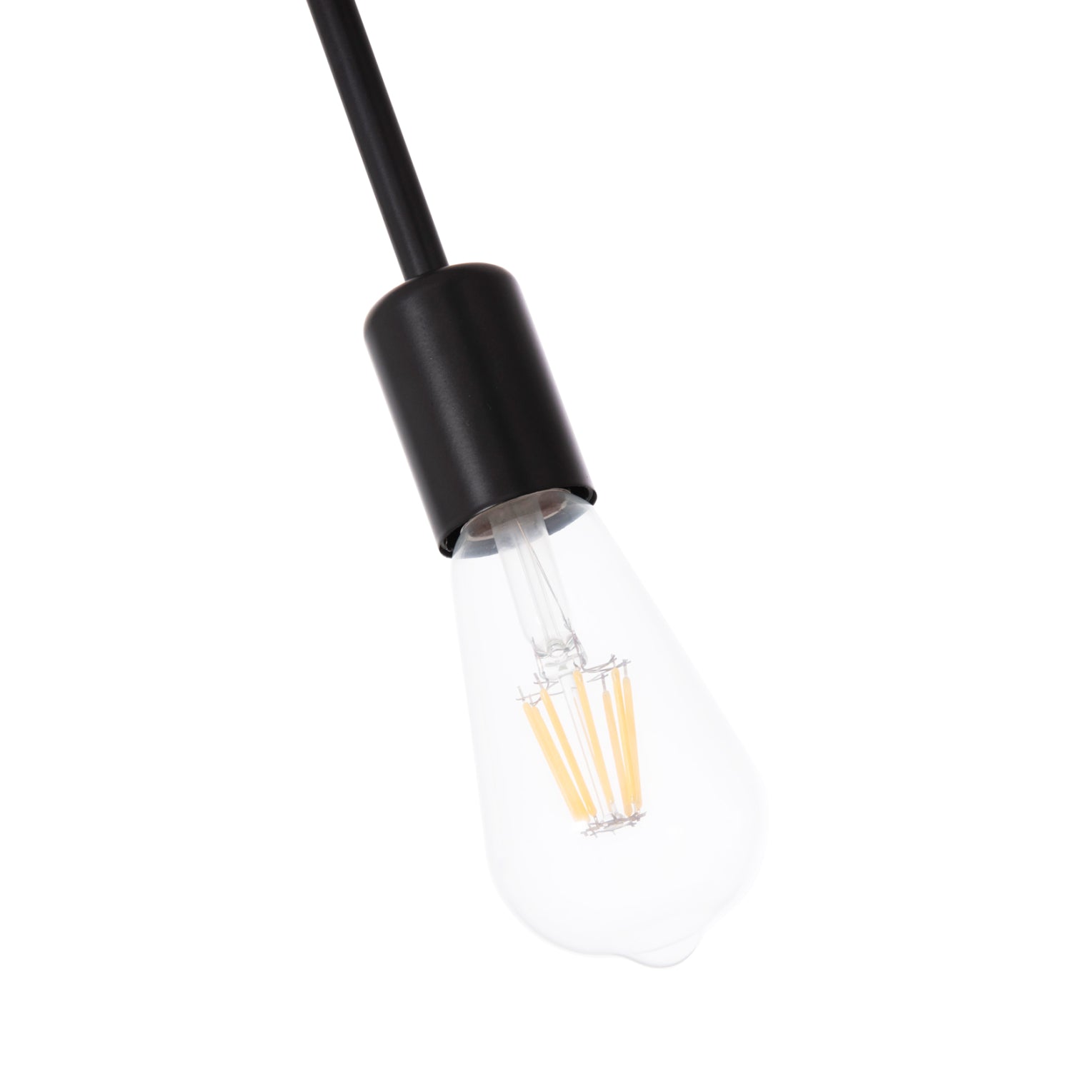 Таванна лампа  LIGHTY черен цвят  57x5x52см