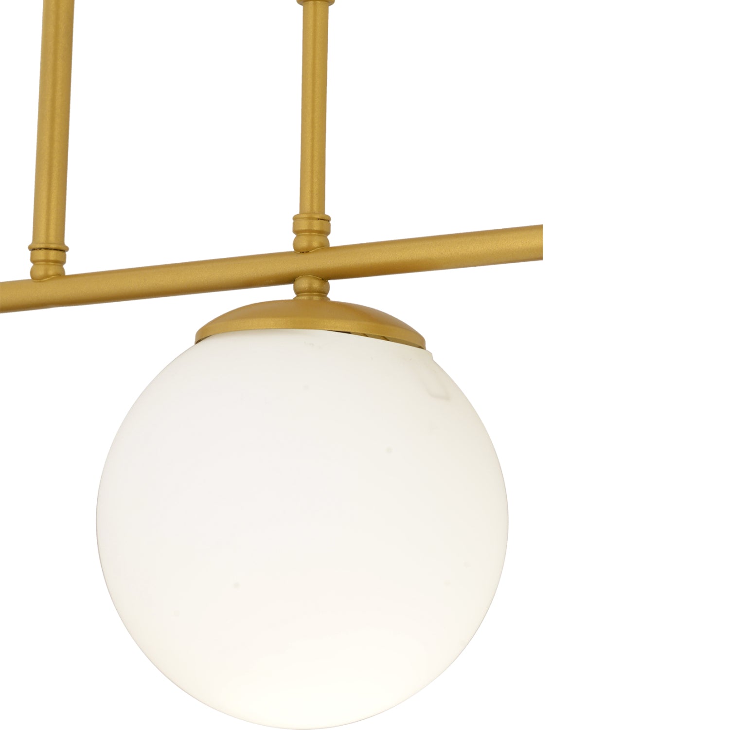 Таванна лампа Лара златист цвят  85x67см